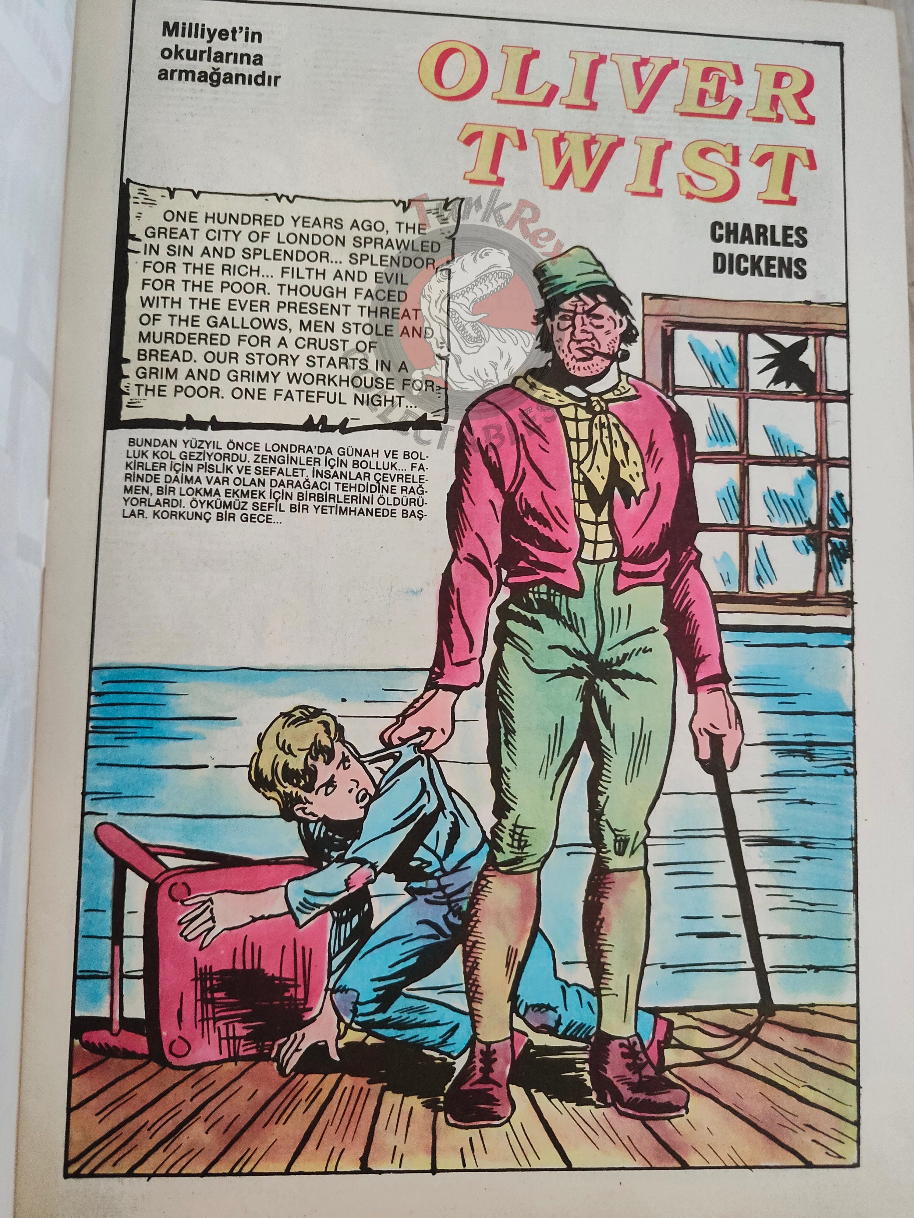 Oliver Twist  – Mark Twain Turkish Comic Turkey Classics Illustrated
