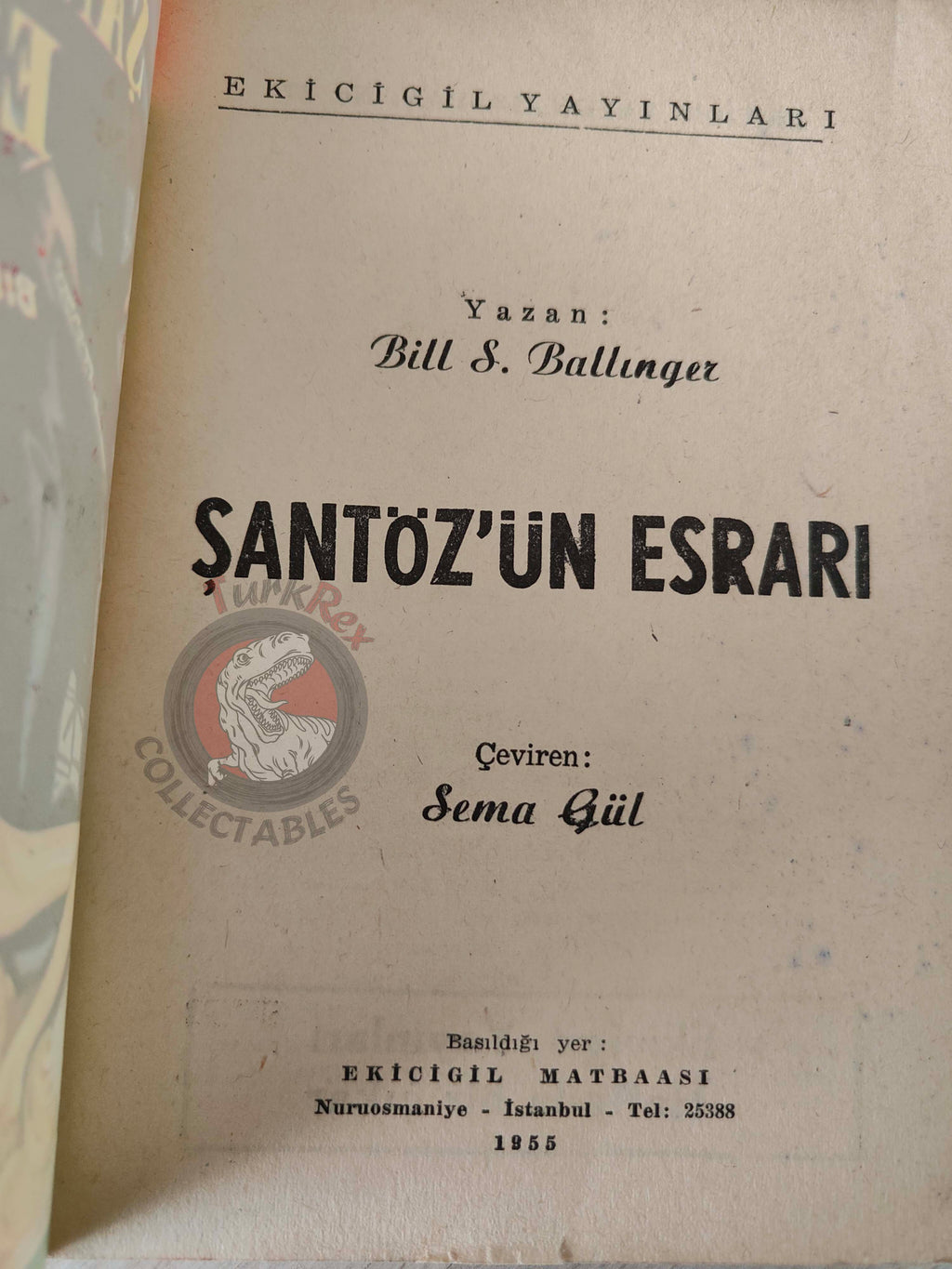Bill S. Ballinger – The Body Beautiful 1955 1st Turkish Book Turkey