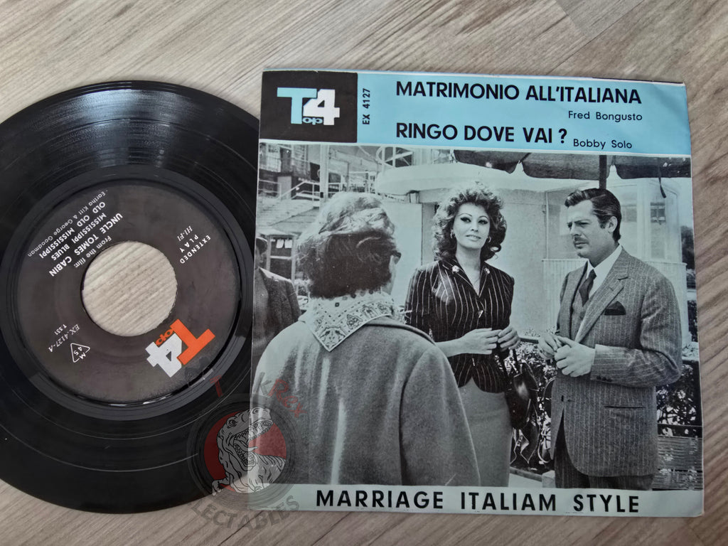 Eartha Kitt & George Goodman / Freed Bongusto / Bobby Solo 7" Iran Pressing Vinyl Iranian Edition