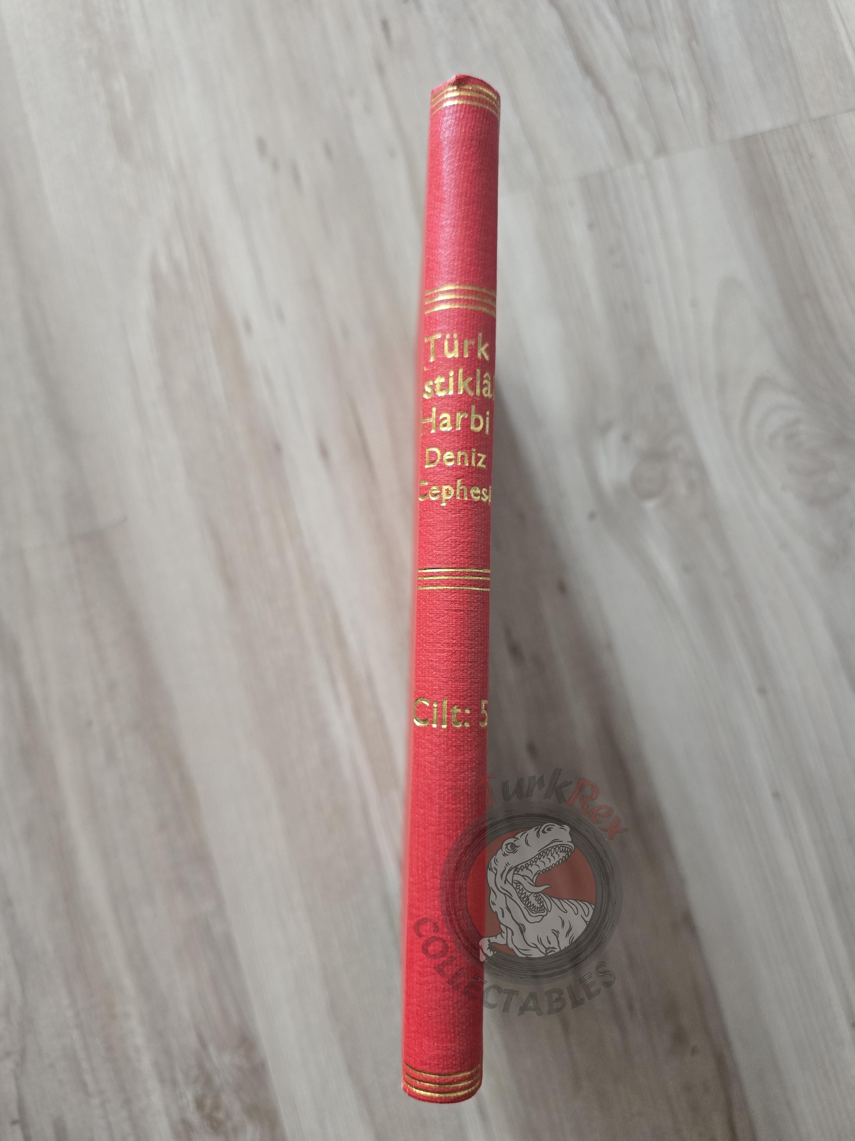 Turkish War of Independence Naval Front and Aviation Operations 1964 Book Military Ottoman Empire Maps