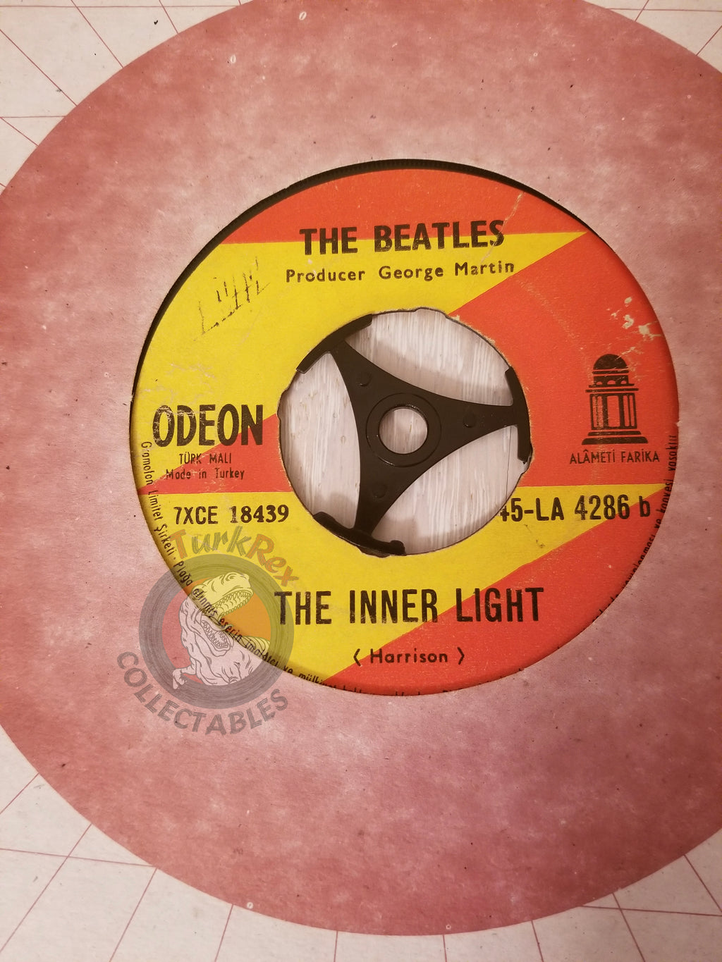 The Beatles – Lady Madonna 7" Turkish Pressing Vinyl Turkey Edition 2