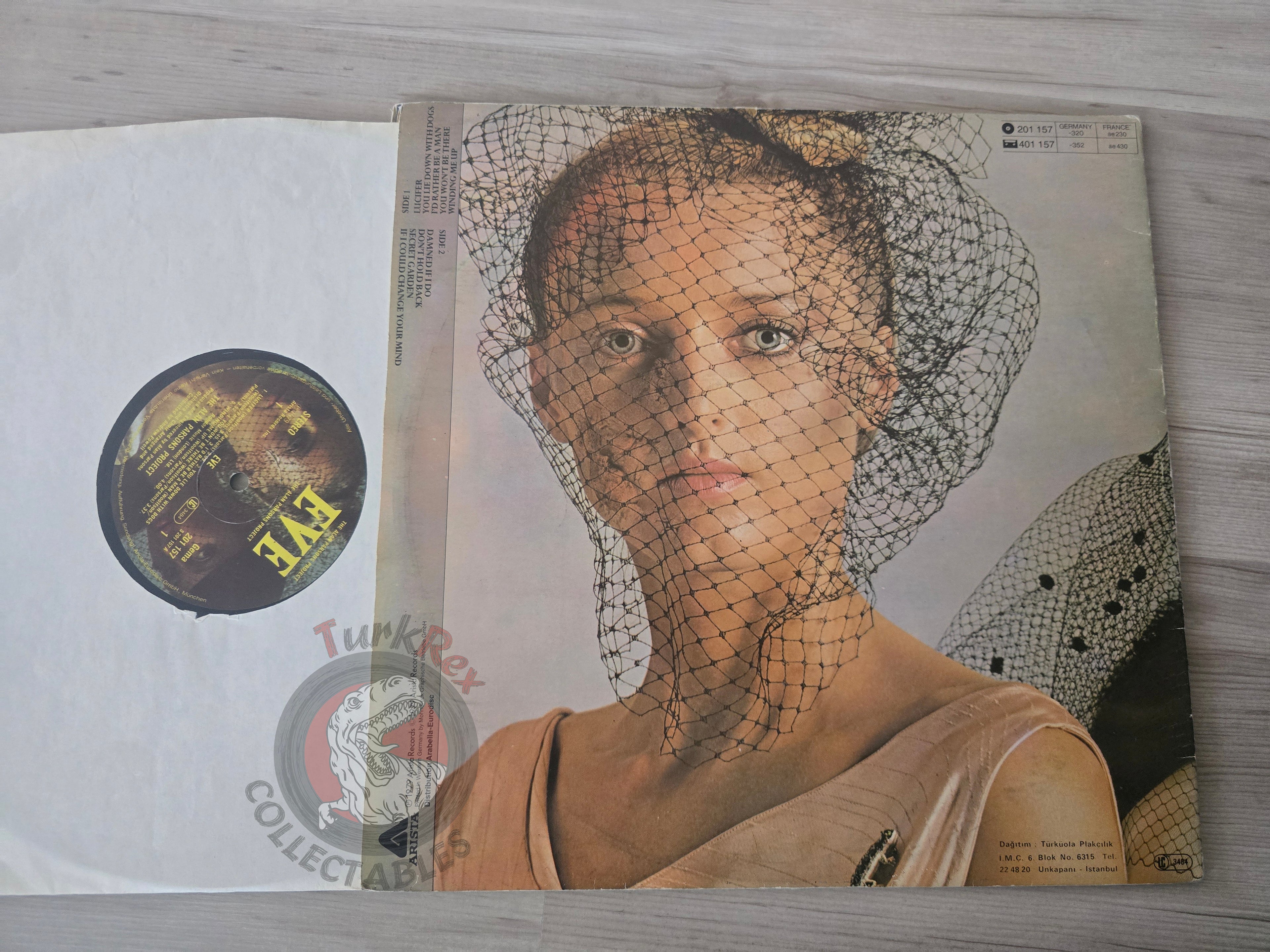The Alan Parsons Project – Eve Turkish Pressing Vinyl Turkey Edition