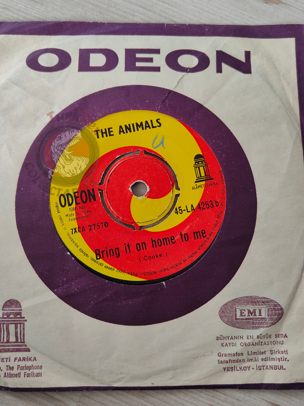 The Animals – We've Gotta Get Out Of This Place 7" Turkish Pressing Vinyl Turkey Edition