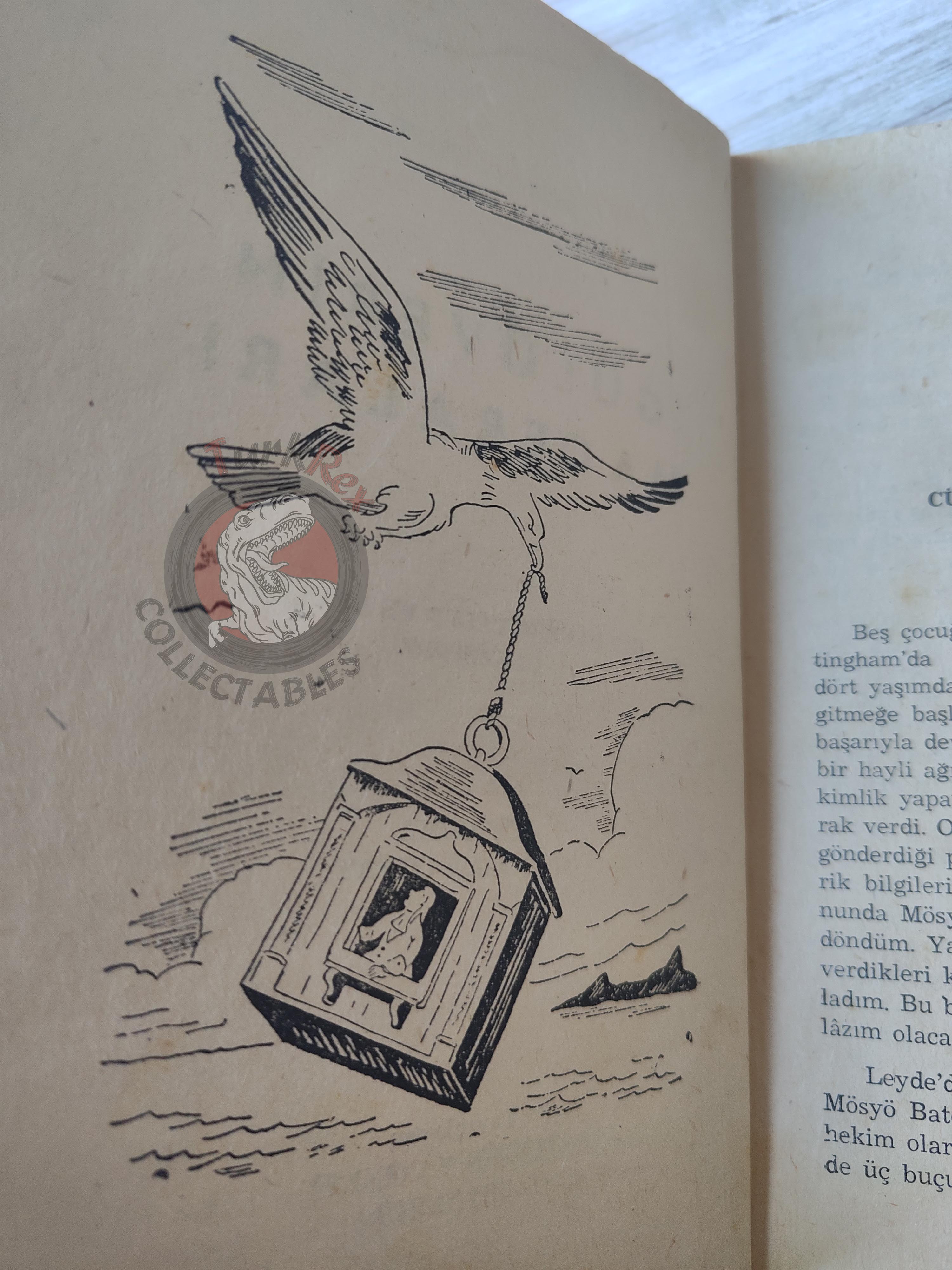 Jonathan Swift – Gulliver's Travels 1966 Turkish Book Turkey Illustrated Henri Iselin