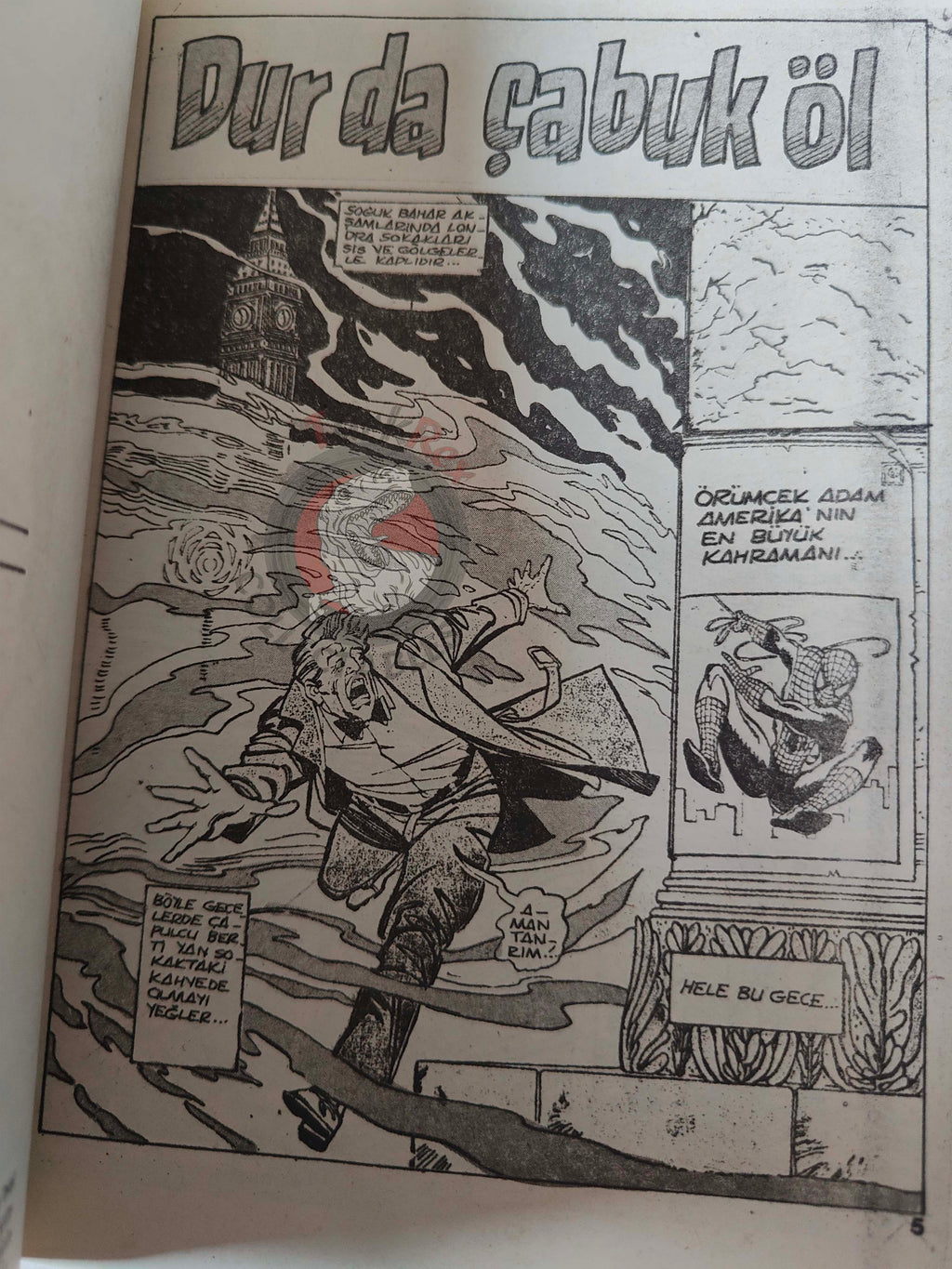 Spider-Man #131 1991 Turkish Comic Turkey Spectacular #165 #166 #167 Hulk #273