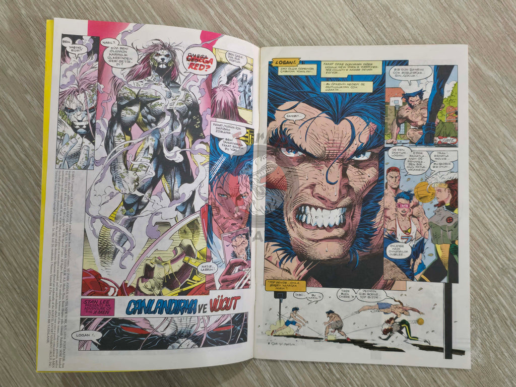 X-Men #3 1996 Turkish Comic Turkey #4 #5