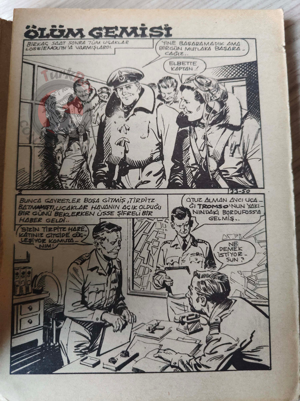 War Picture Library Special #4 1981 Turkish Comic Turkey WW2 stories