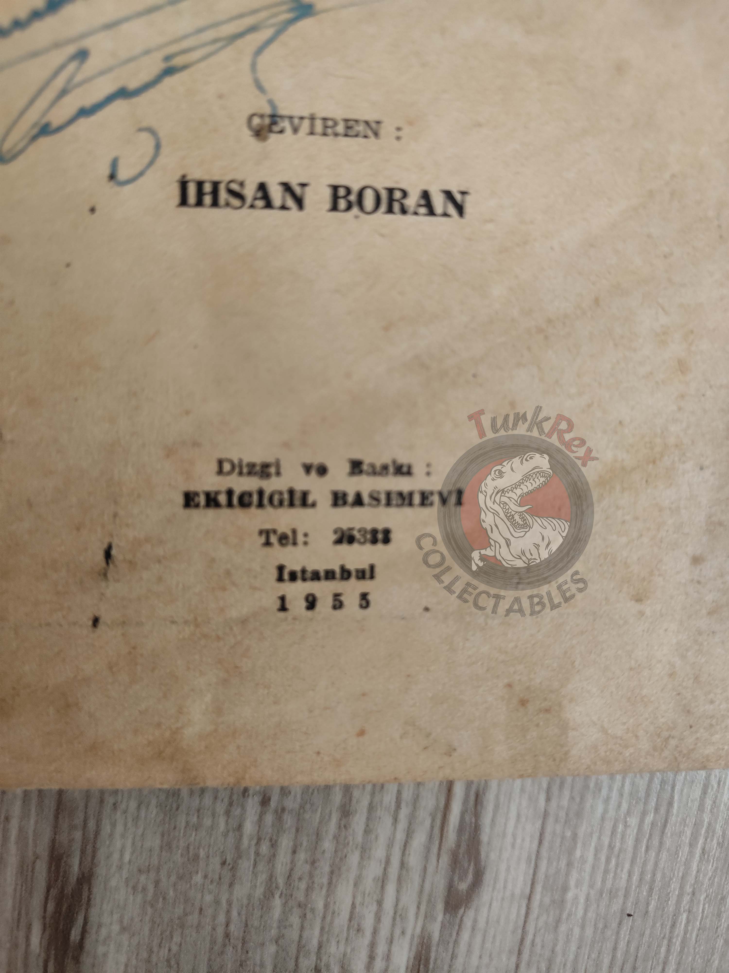 Émile Zola – The Dream 1955 1st Turkish Book Turkey