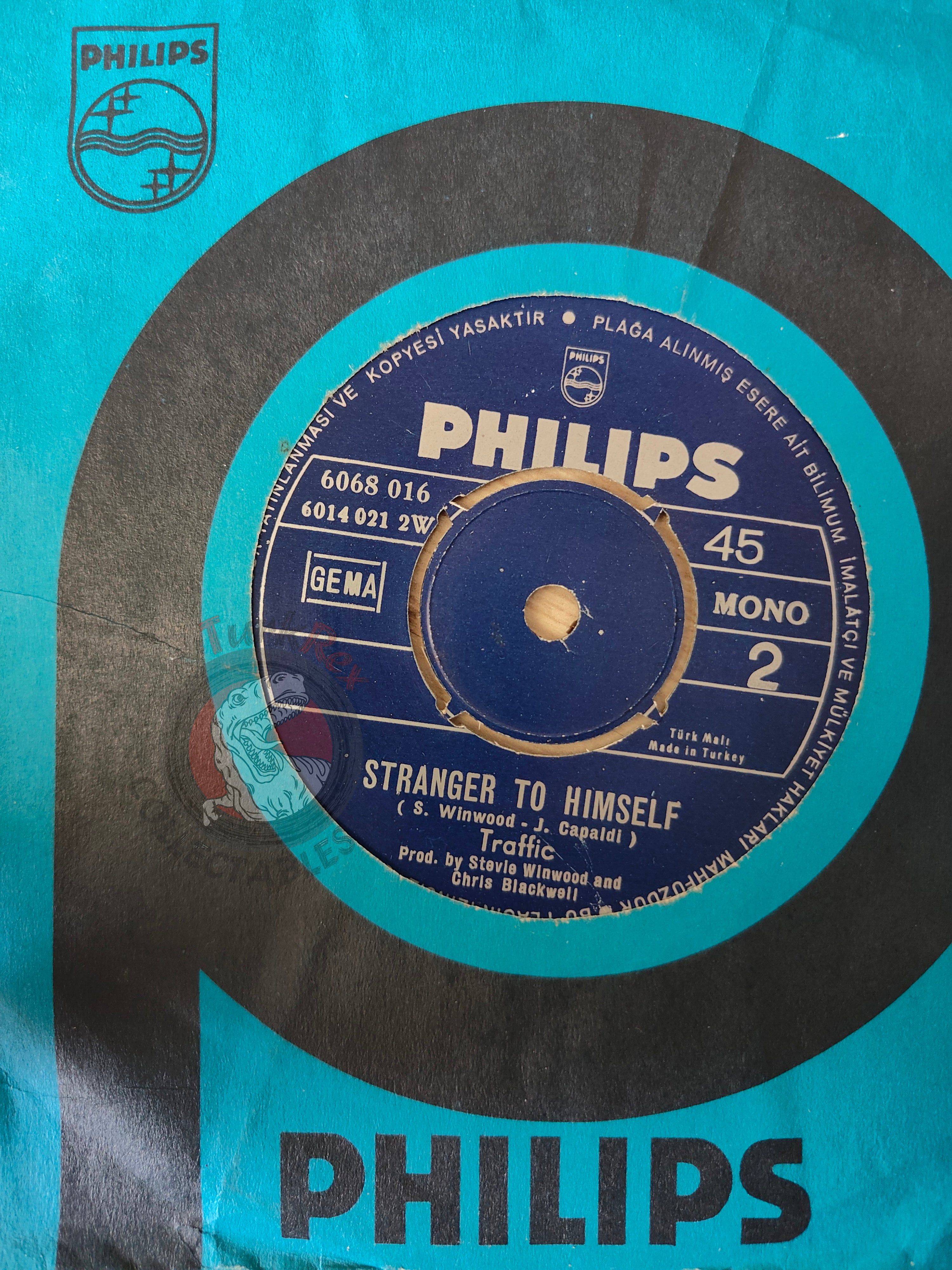 Traffic – Empty Pages 7" Turkish Pressing Vinyl Turkey Edition