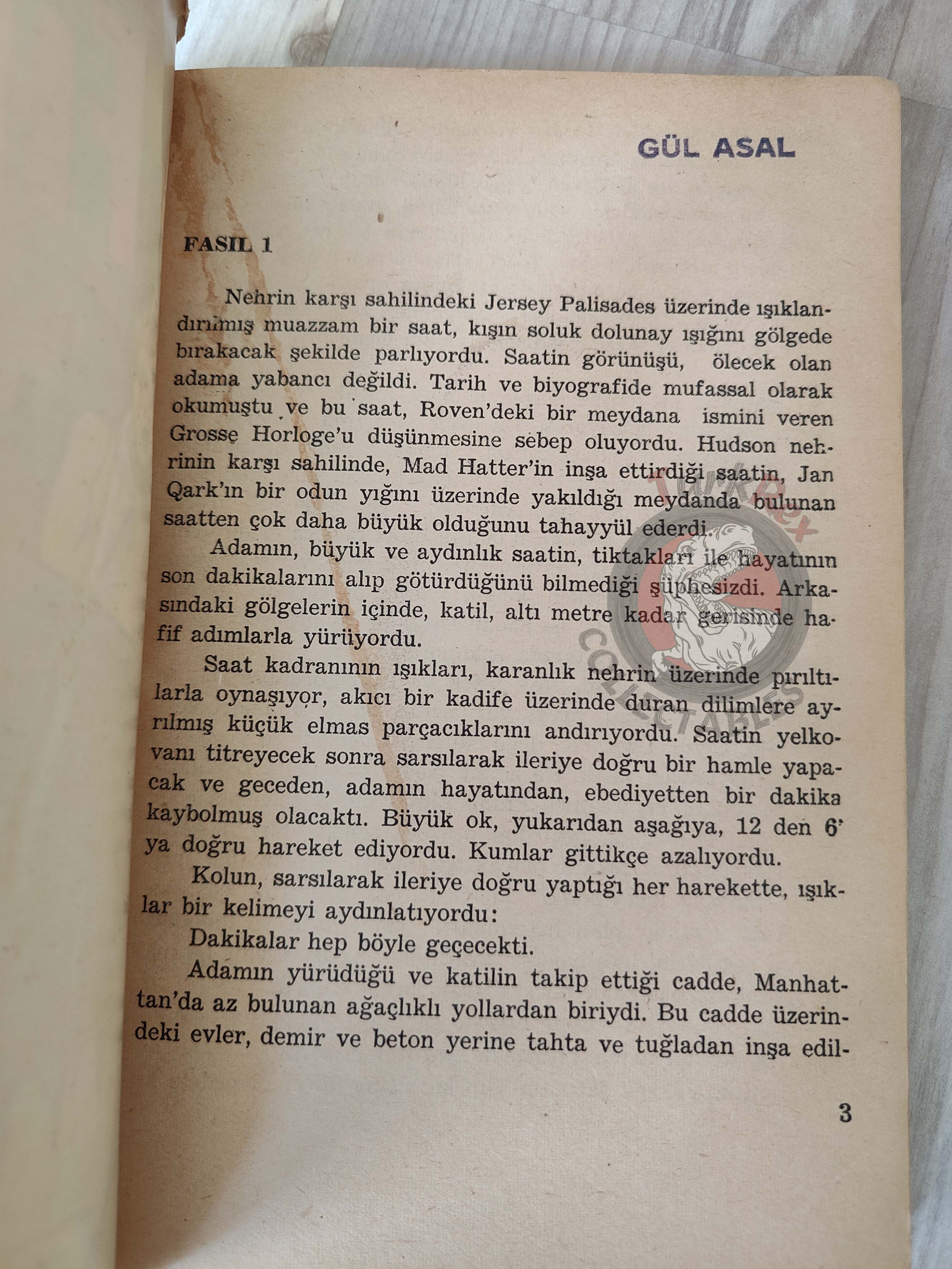 Jean Bruce – Miel de Rose 1960s 1st Turkish Book Turkey OSS 117