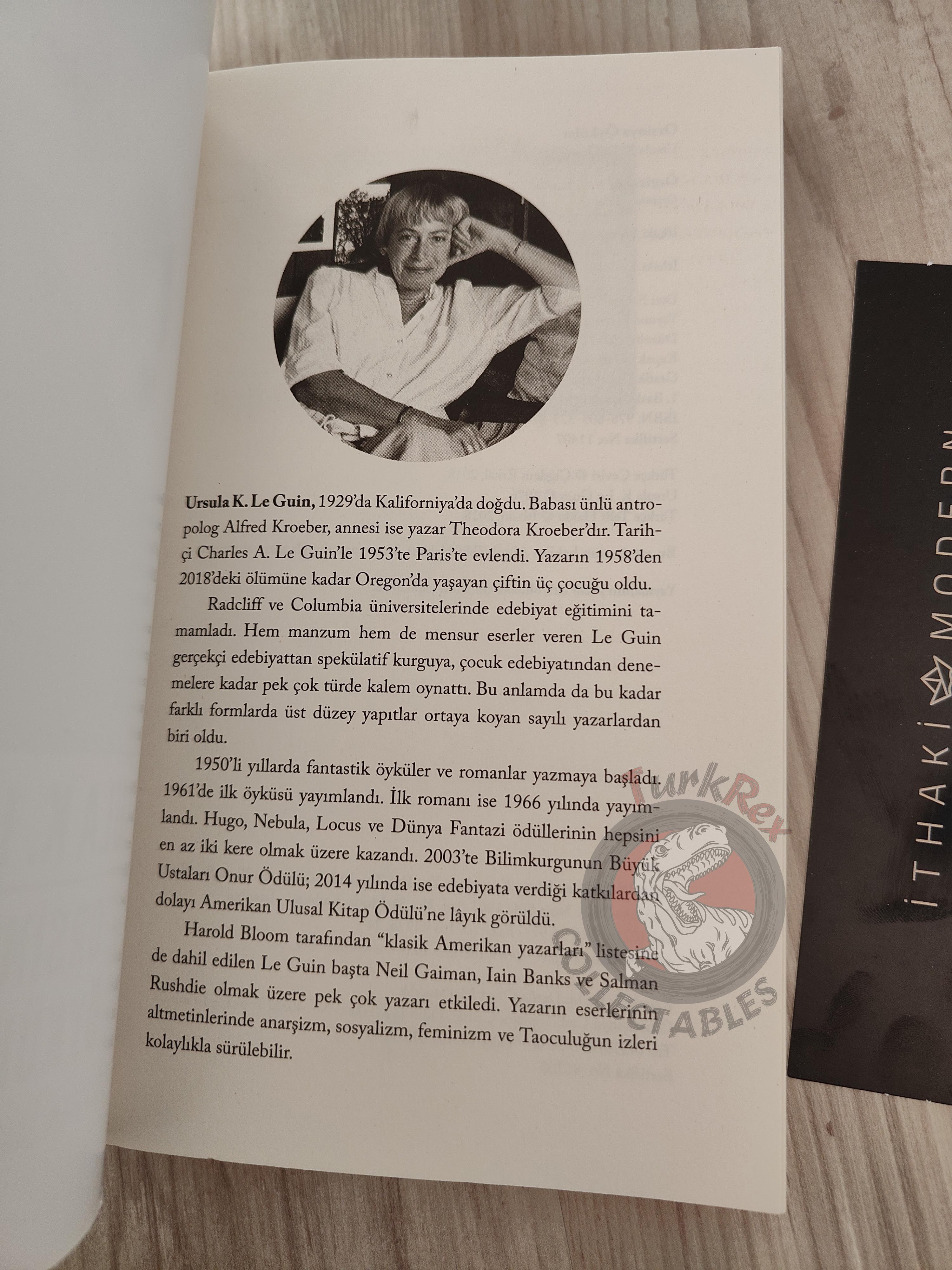 Ursula K. Le Guin – Orsinian Tales 2018 1st Turkish Book Turkey
