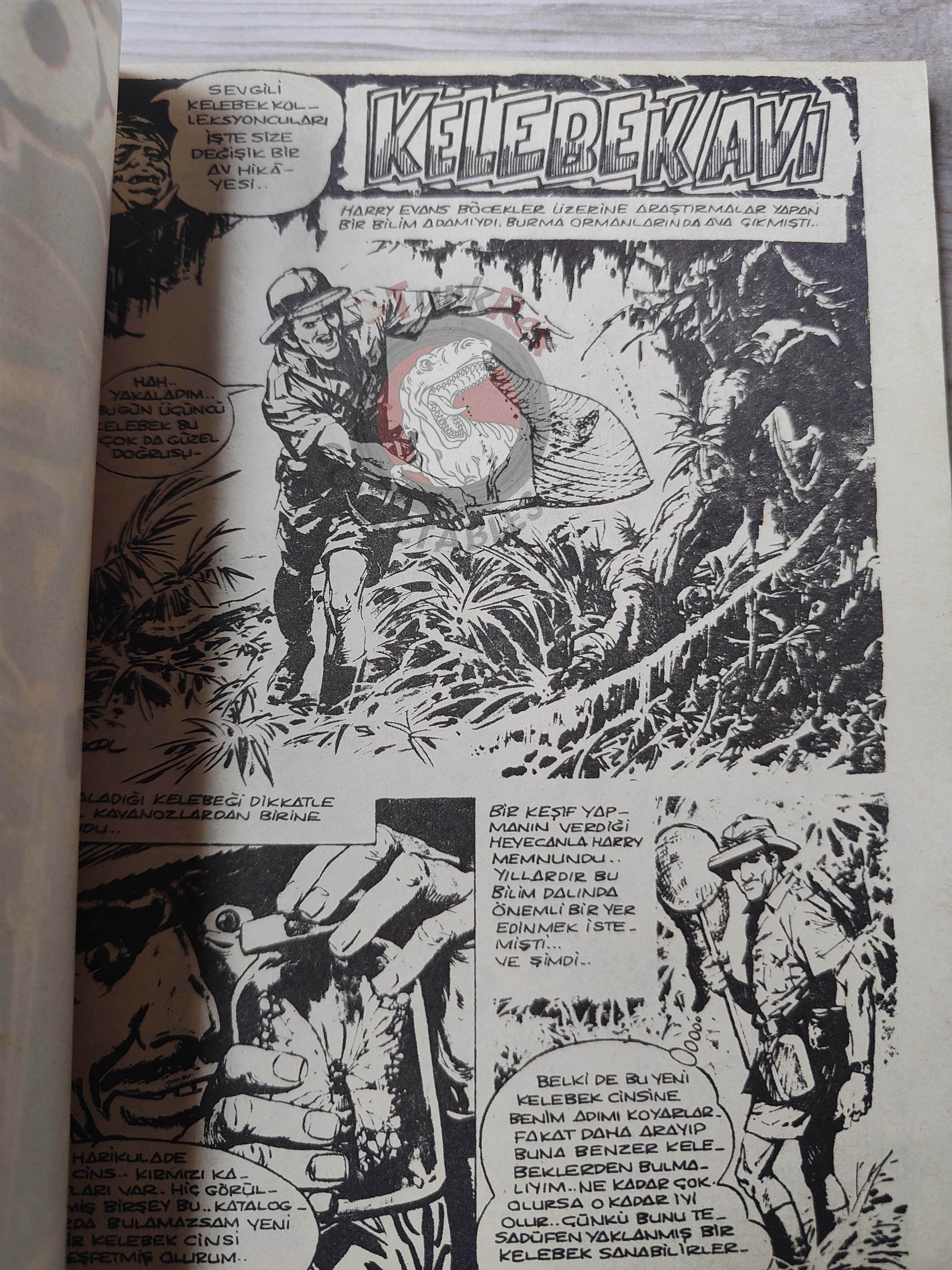 Süper Korku #17 late 80s Turkish Comic Turkey Creepy Eerie Dungeons & Dragons Vampirella