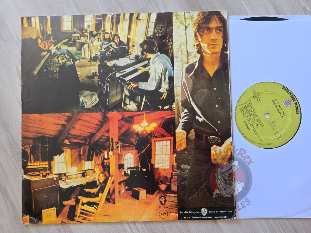 James Taylor – One Man Dog Turkish Pressing Vinyl Turkey Edition