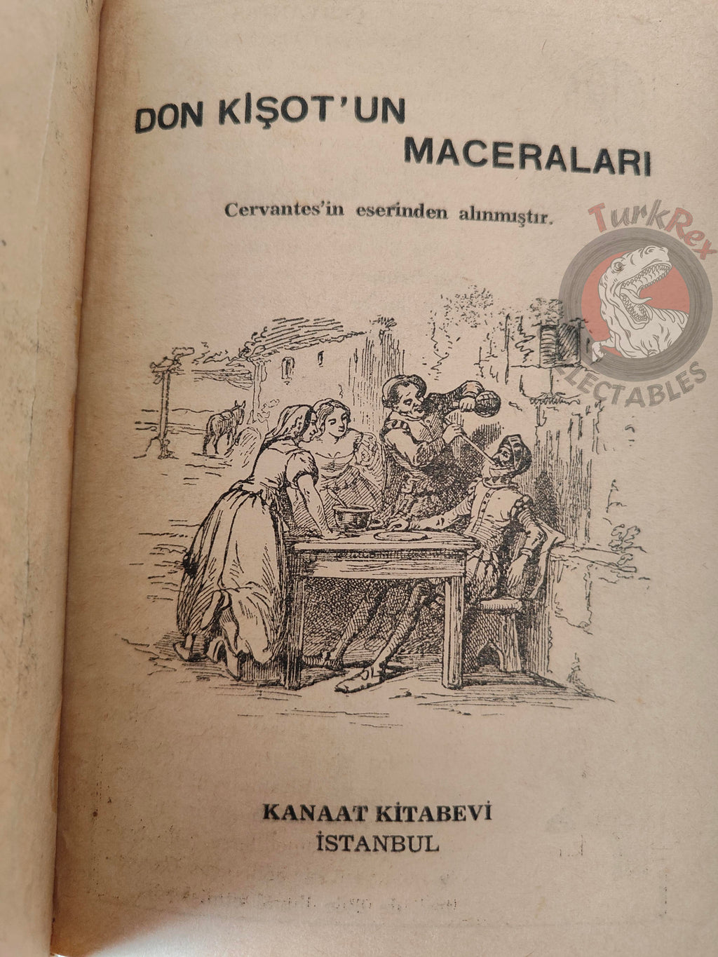 Miguel de Cervantes – Don Quixote 1960s Turkish Book Turkey Illustrated