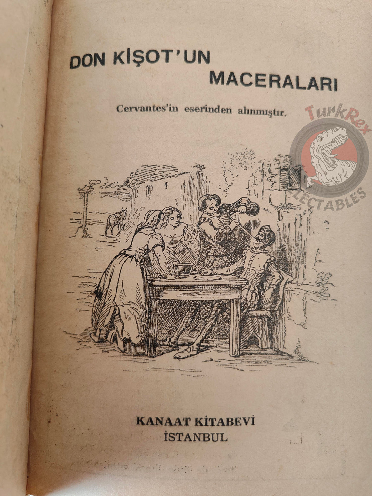 Miguel de Cervantes – Don Quixote 1960s Turkish Book Turkey Illustrated