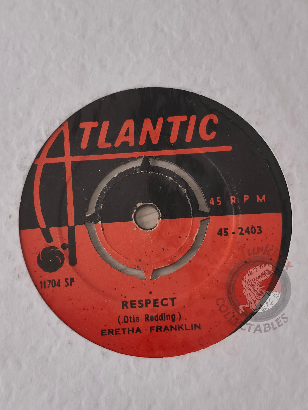 Aretha Franklin – Respect / Dr. Feelgood 7" Turkish Pressing Vinyl Turkey Edition
