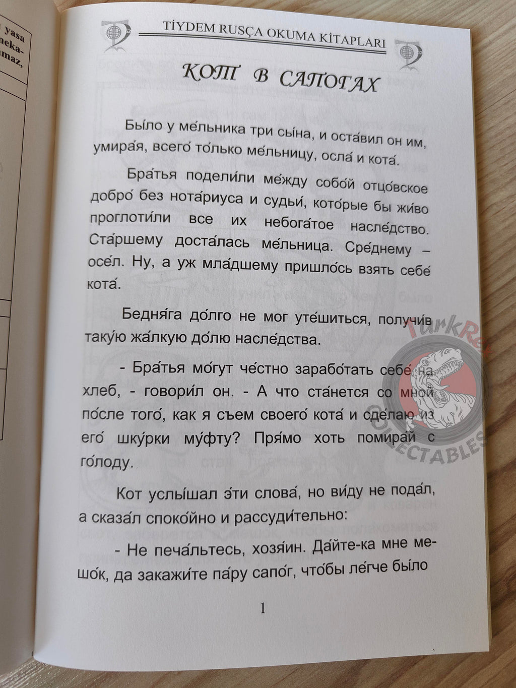 Puss in Boots – Grimm Brothers 2008 Russian Book Turkey Illustrated