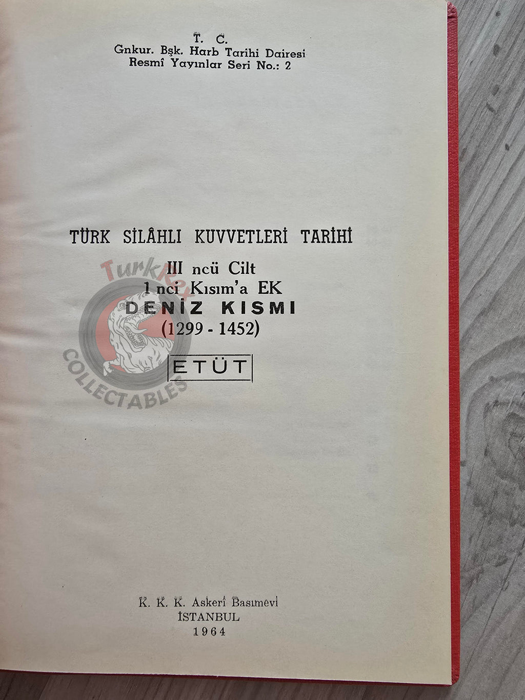 History of the Turkish Armed Forces: Maritime Section 1964 Turkish Book Military Ottoman Empire Maps