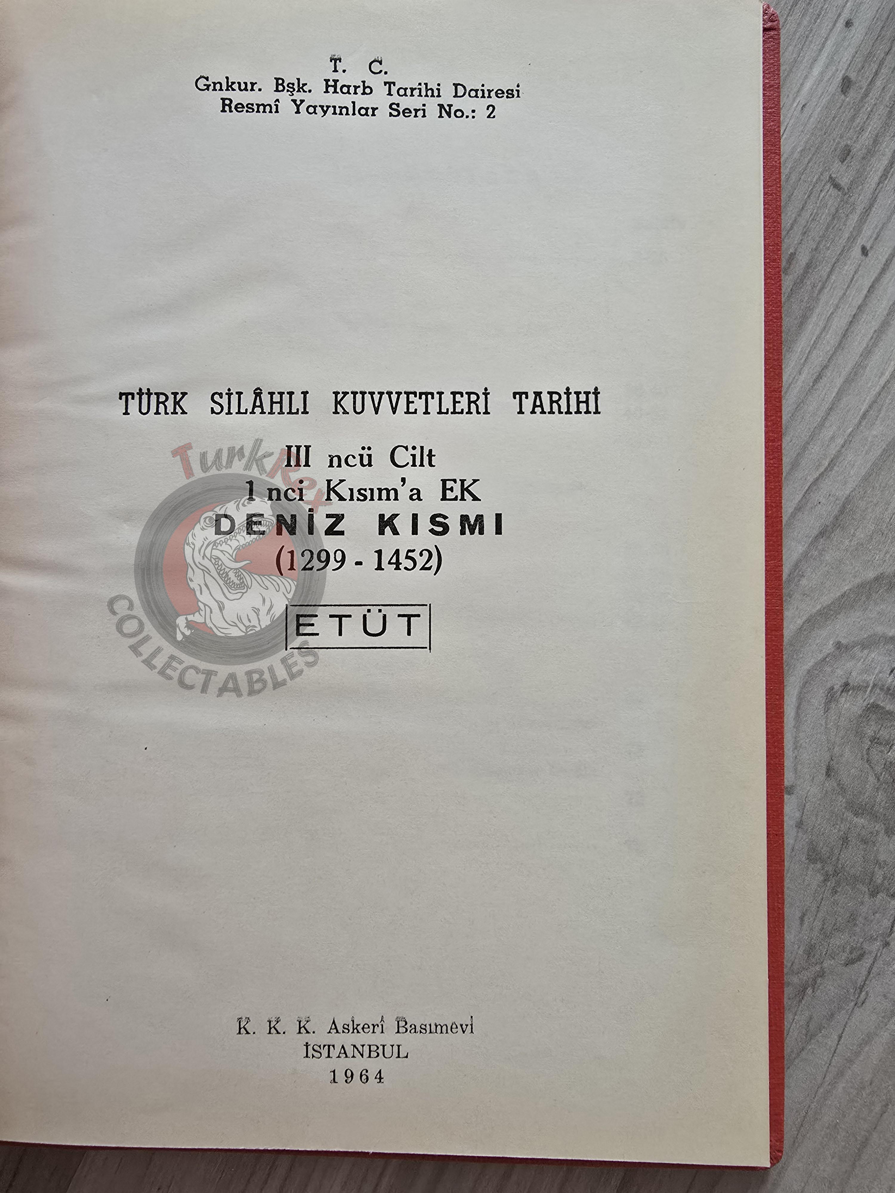 History of the Turkish Armed Forces: Maritime Section 1964 Turkish Book Military Ottoman Empire Maps