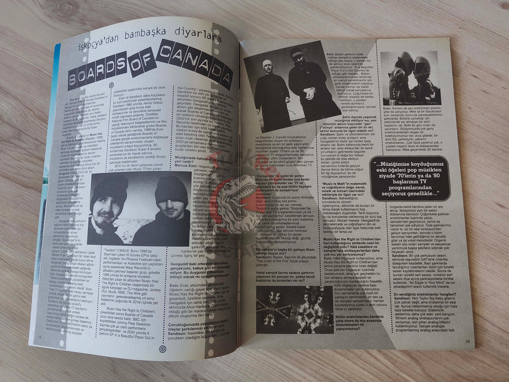 Lull 2003 Nick Cave Turkish Mag Turkey Blondie Asian Dub Foundation The Strokes Massive Attack