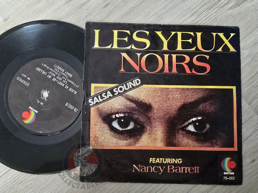 Nancy Barrett – Les Yeux Noirs (Salsa Sound) 7" Turkish Pressing Vinyl Turkey Edition