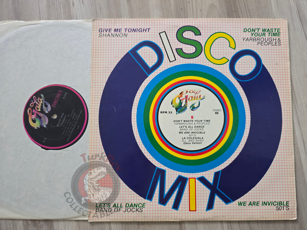 Various – Disco Mix - Summer Turkish Pressing Vinyl Turkey Edition Michael Jackson