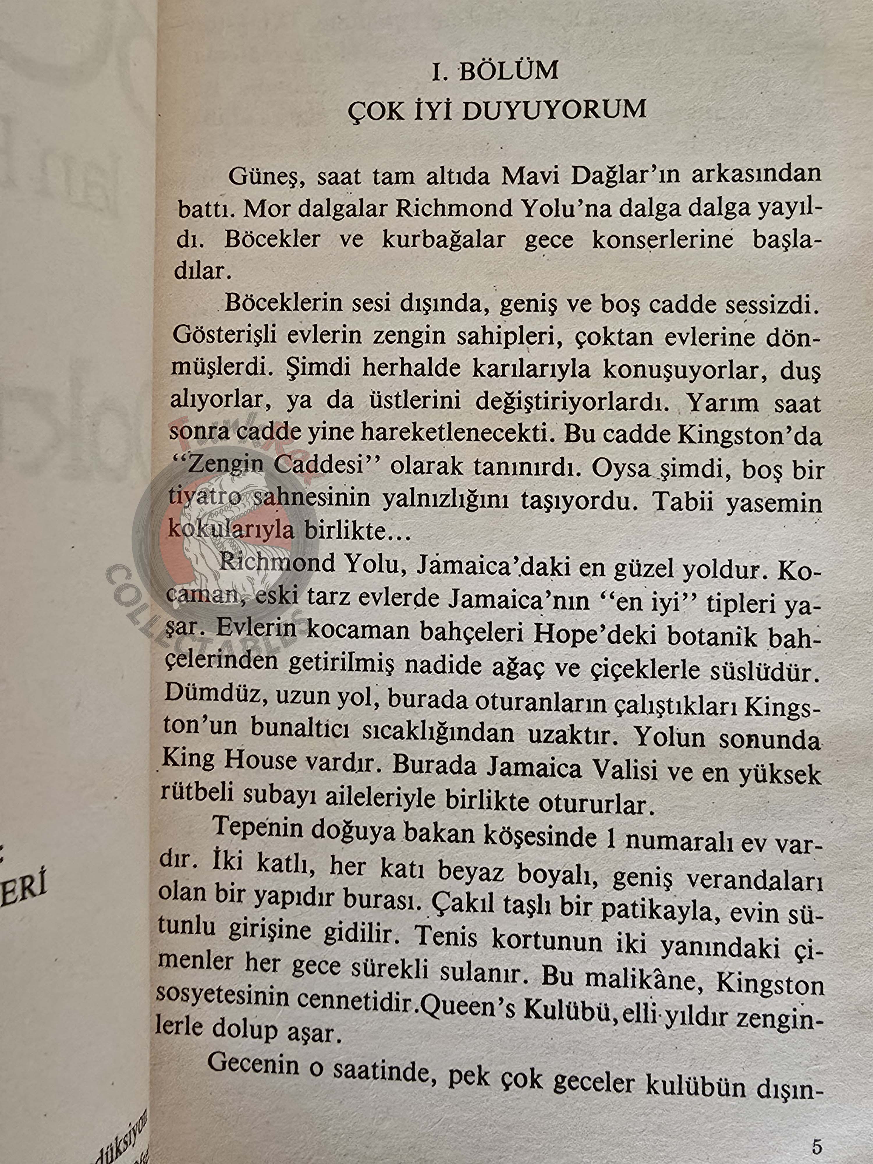 James Bond - Doctor No  1984 1st Turkish Book Turkey Ian Fleming