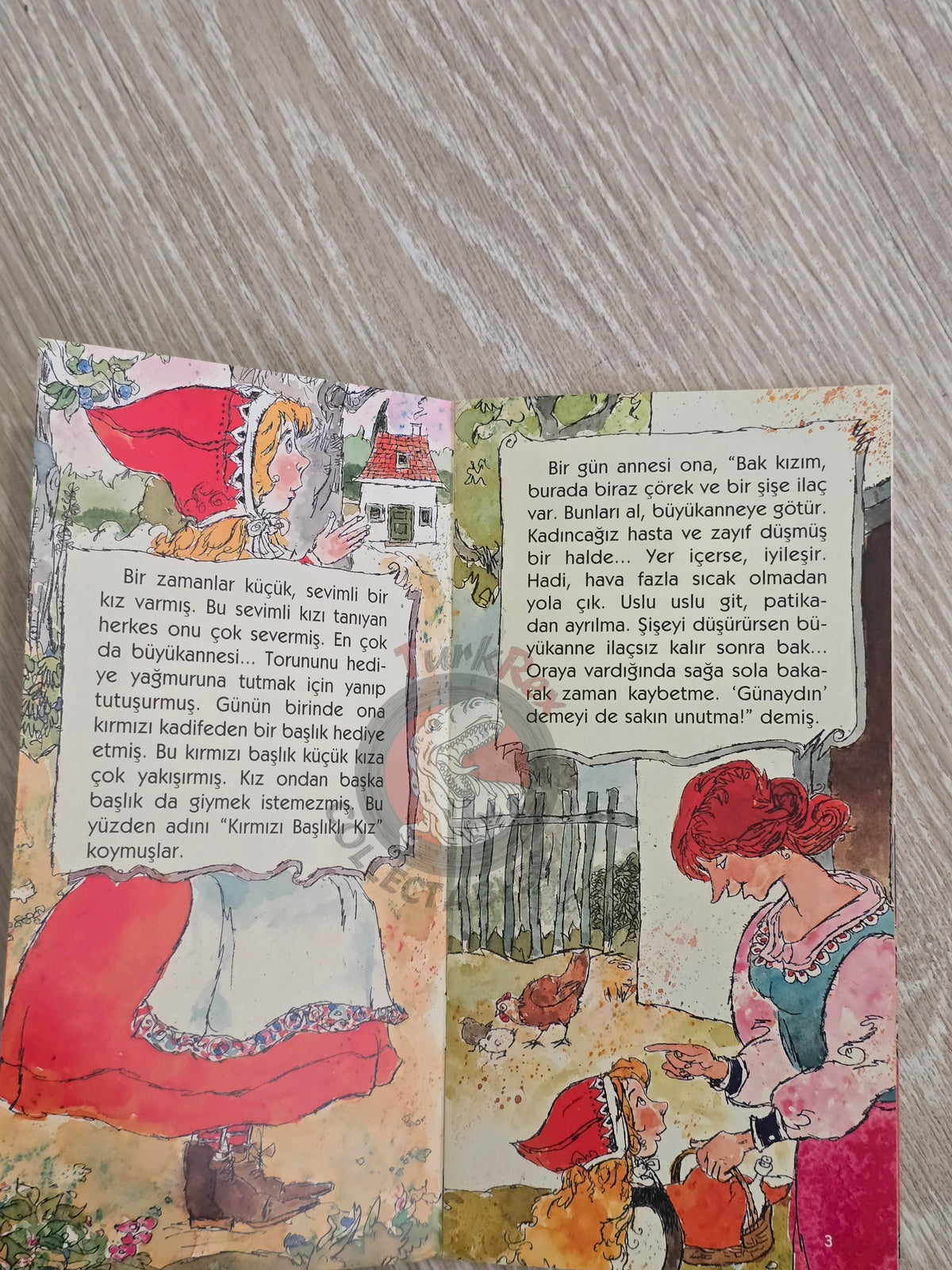 Little Red Riding Hood  – Grimm Brothers 2011 Turkish Book Turkey Illustrated 1