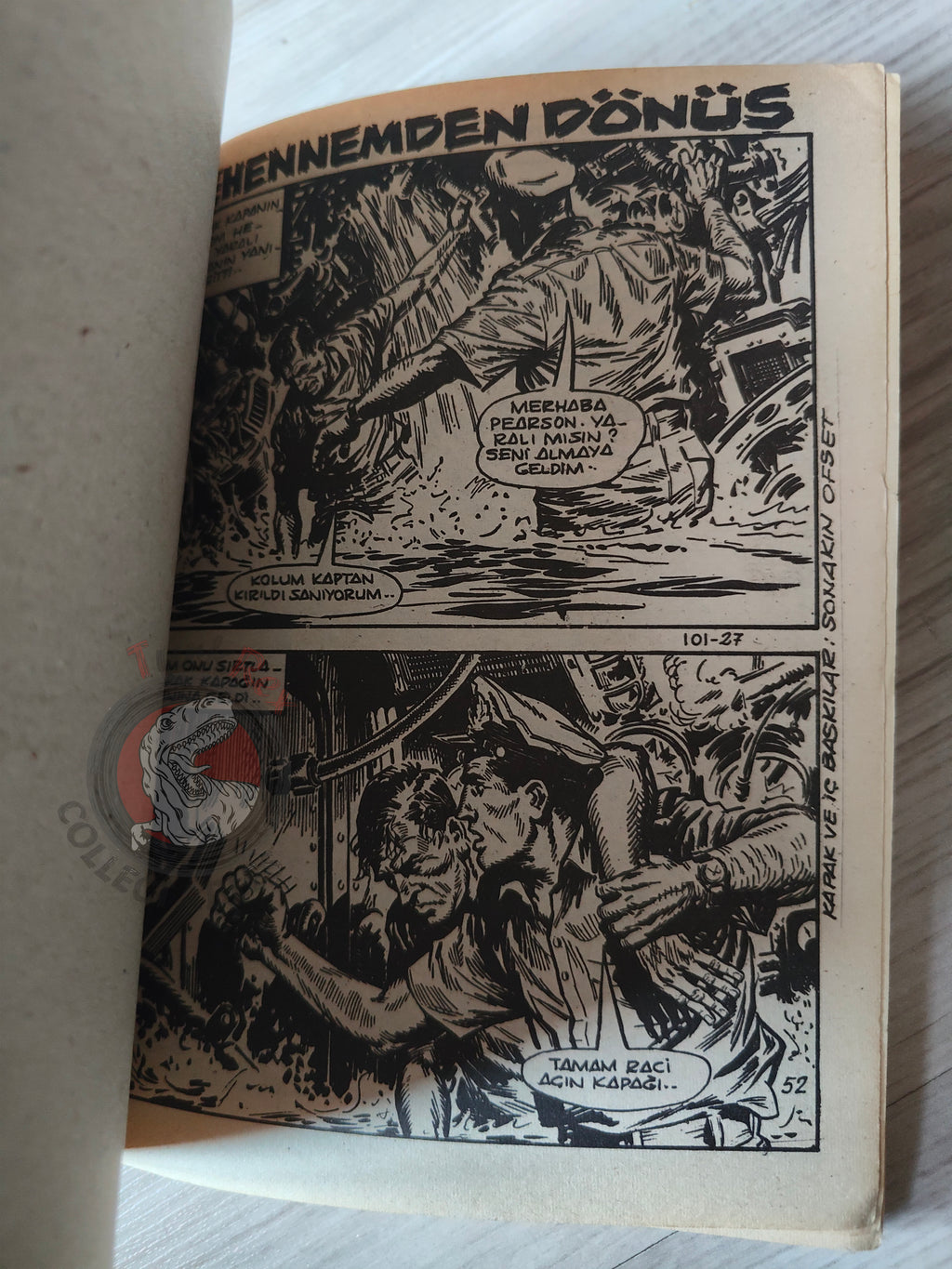 War Picture Library Special #7 1982 Turkish Comic Turkey WW2 stories