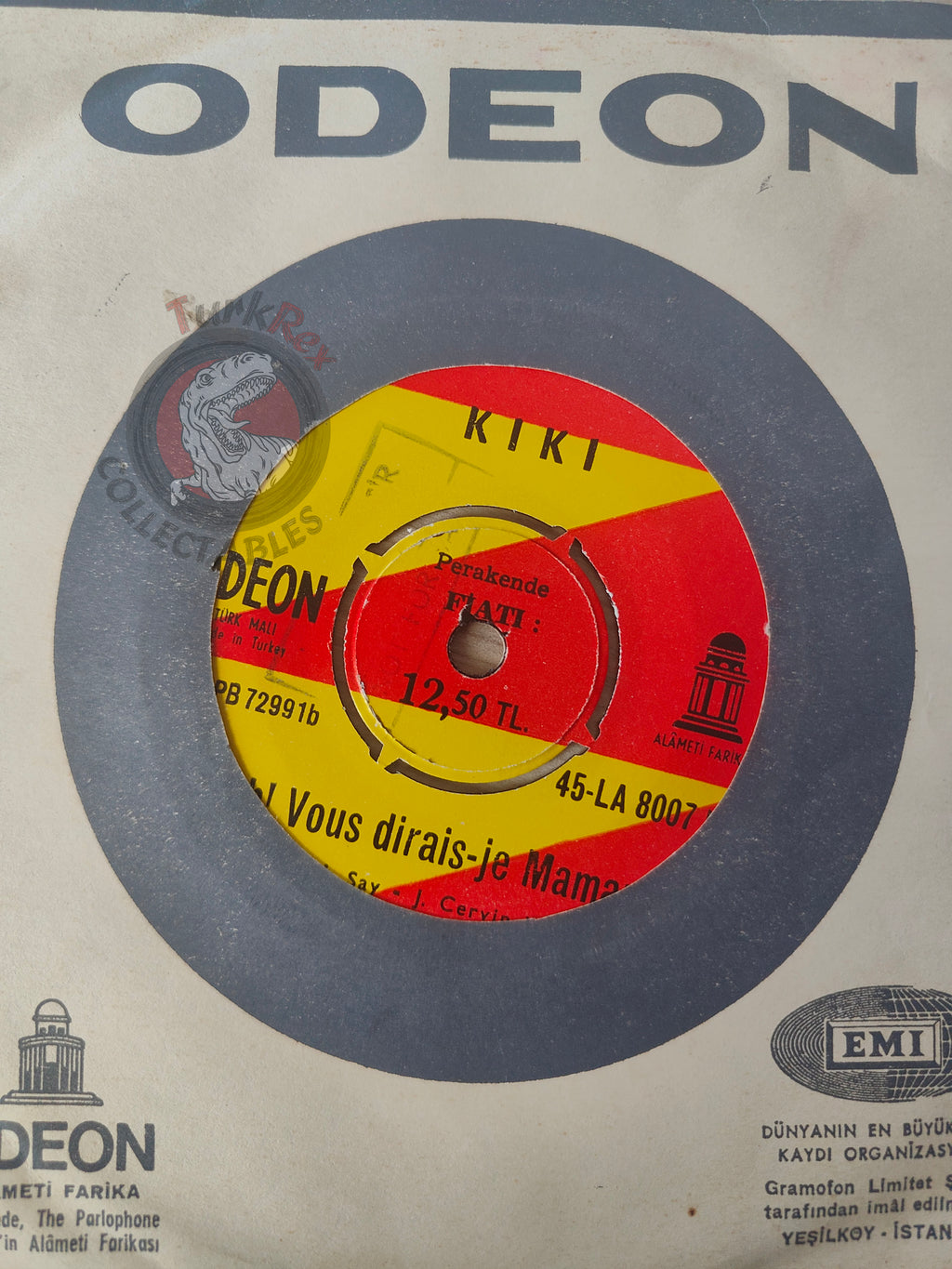 Kiki – Ma Douce Maman 7" Turkish Pressing Vinyl Turkey Edition