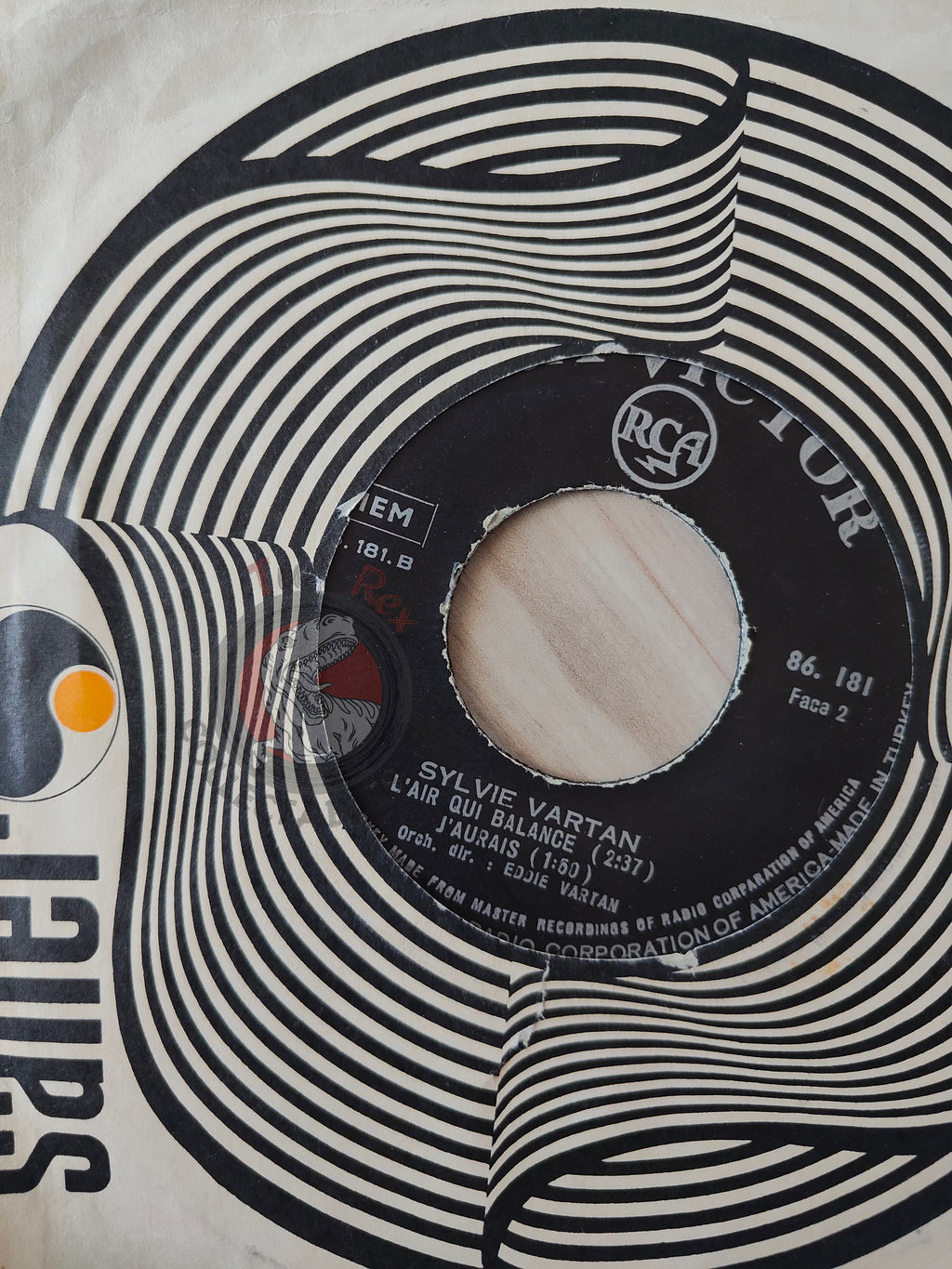 Sylvie Vartan – Ballade Pour Un Sourire 7" Turkish Pressing Vinyl Turkey Edition