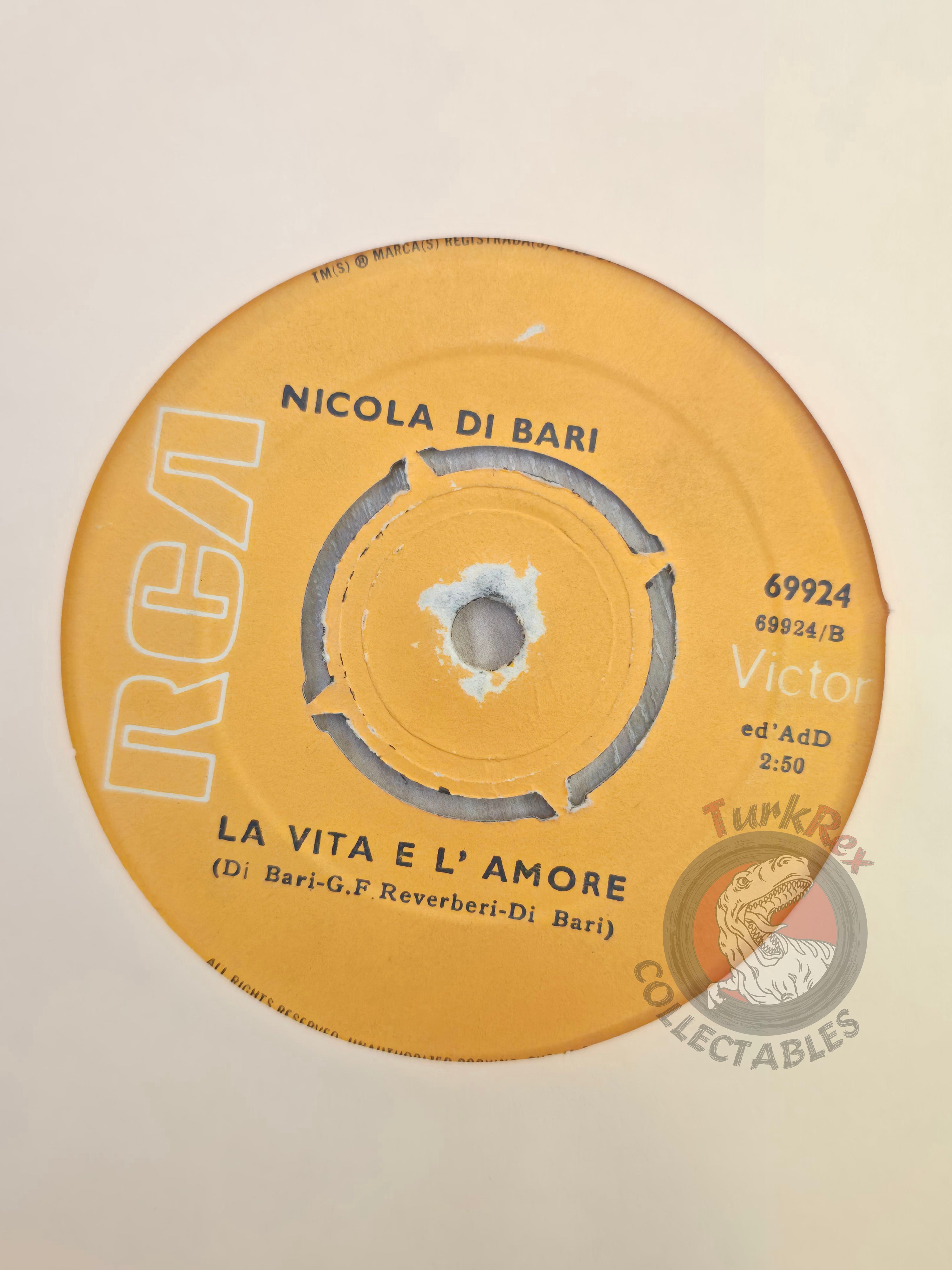 Nicola Di Bari – Eternamente 7" Turkish Pressing Vinyl Turkey Edition