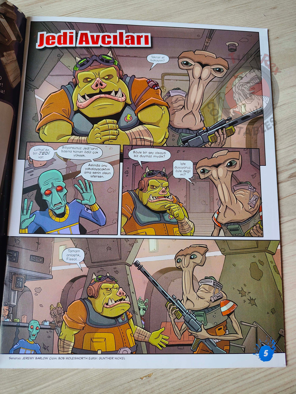 Star Wars Rebels Magazine #13 2015 Turkish Comic Mag Turkey with mask