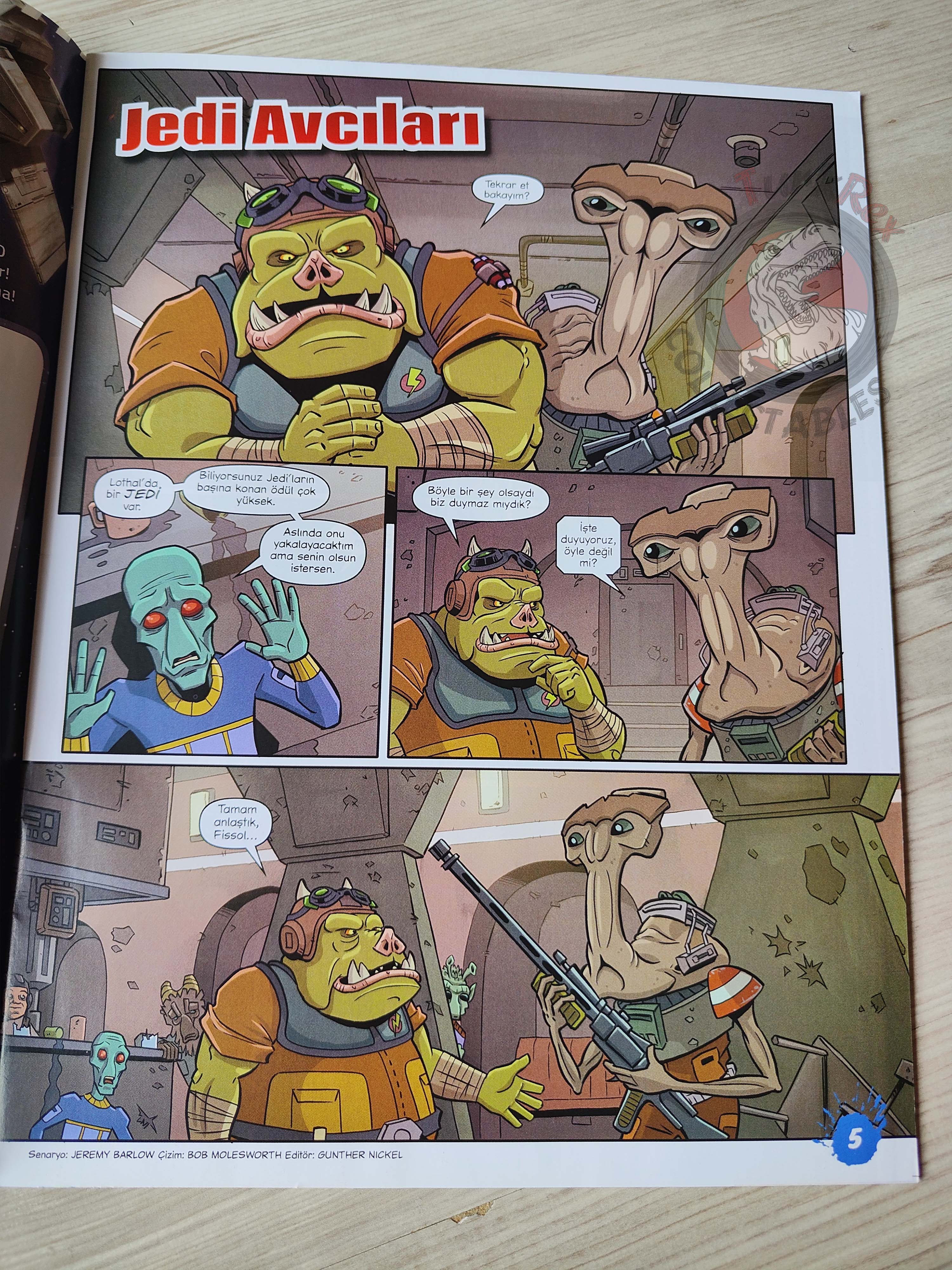 Star Wars Rebels Magazine #13 2015 Turkish Comic Mag Turkey with mask