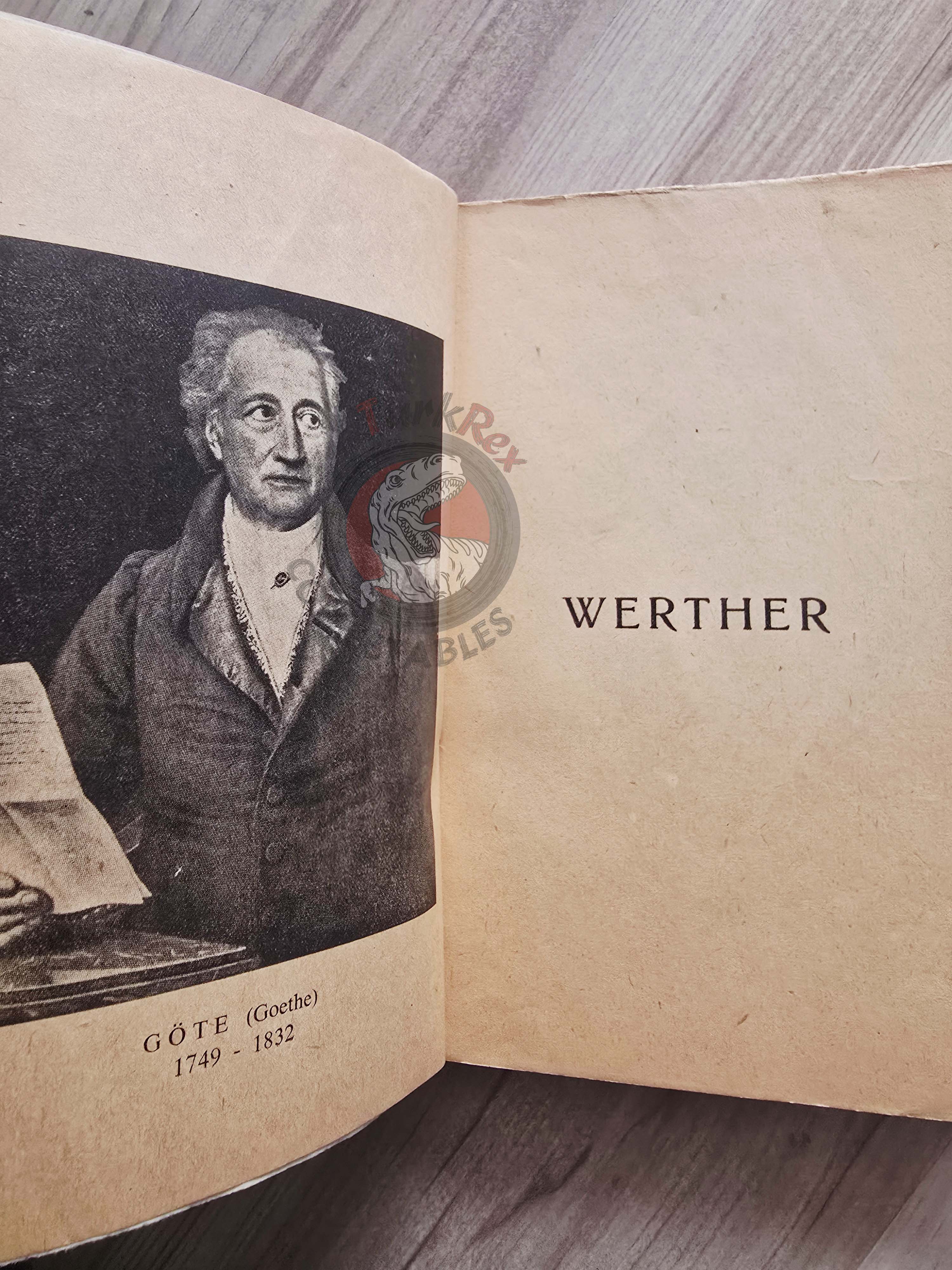 Johann Wolfgang von Goethe – The Sorrows Of Young Werther 1957 Turkish Book Turkey