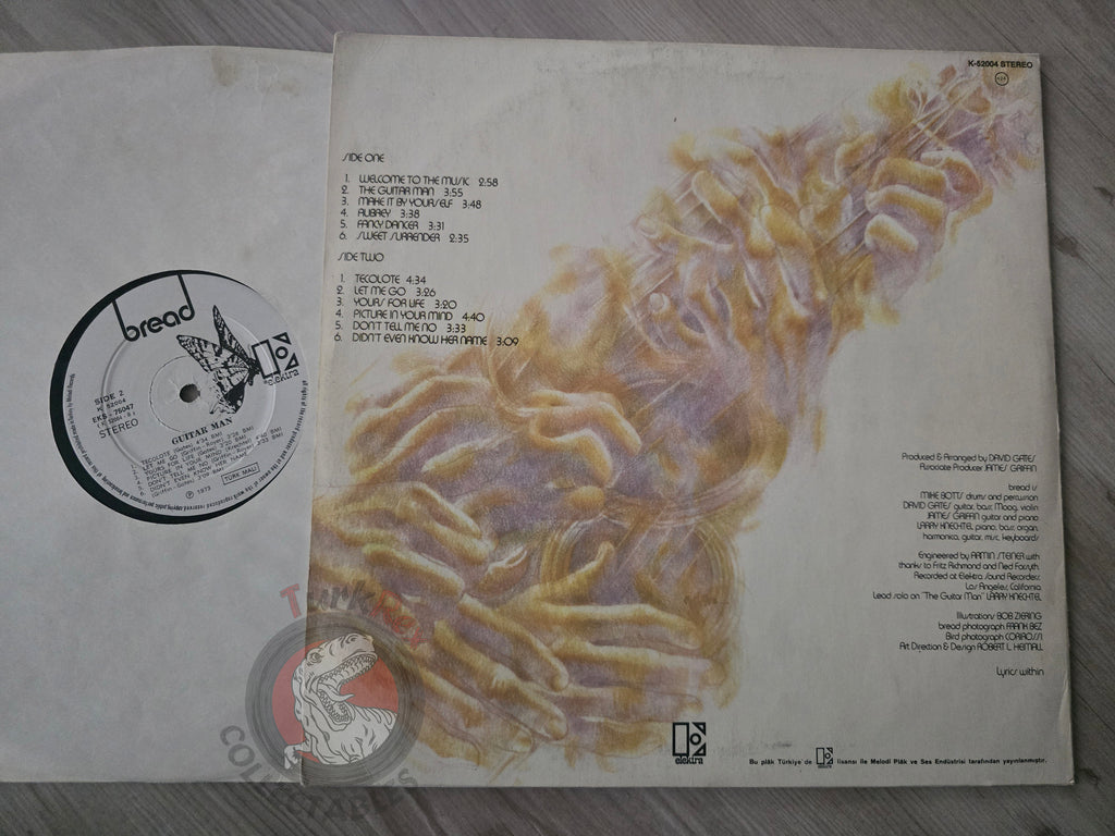 Bread – Guitar Man Turkish Pressing Vinyl Turkey Edition