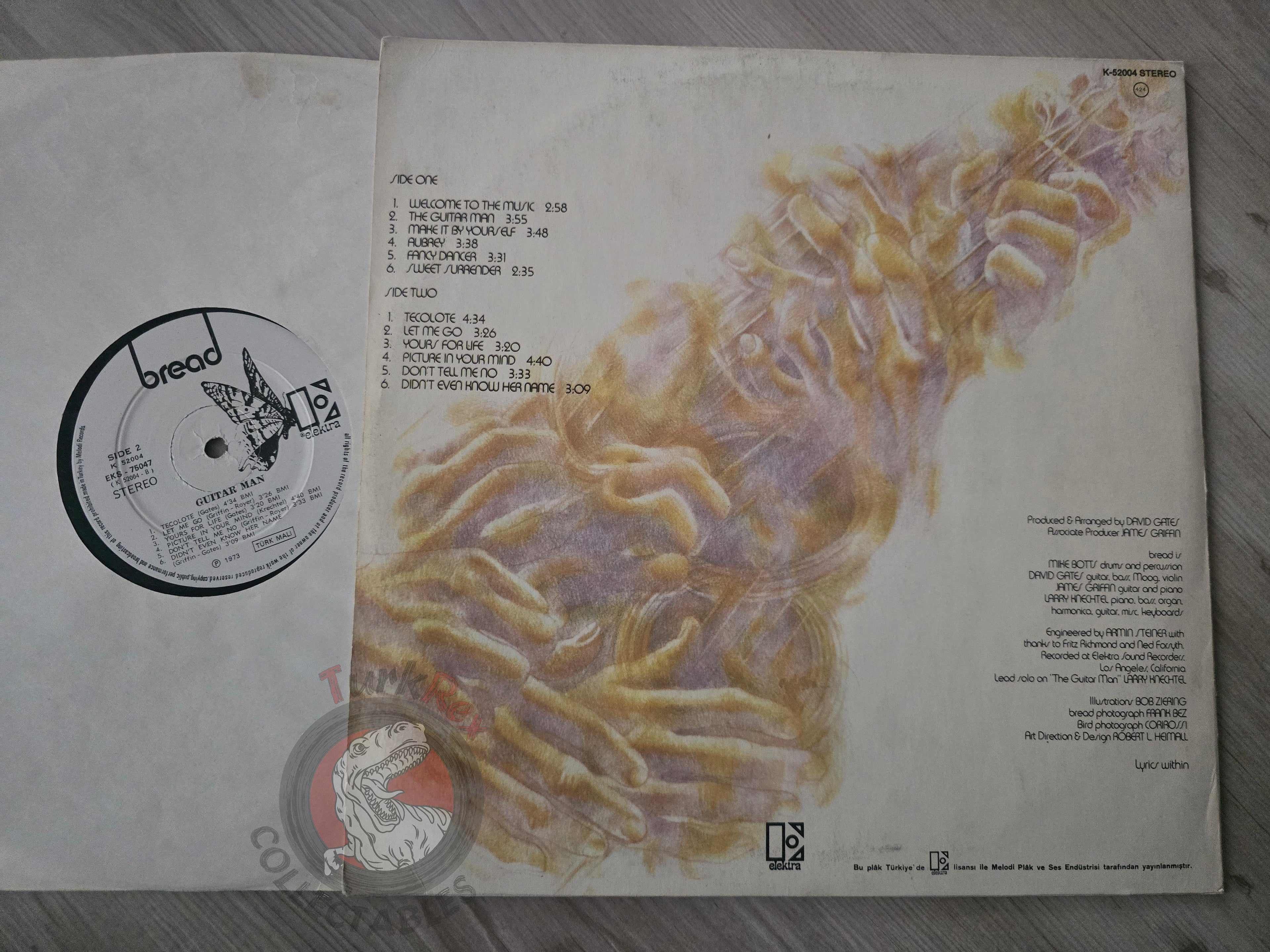 Bread – Guitar Man Turkish Pressing Vinyl Turkey Edition