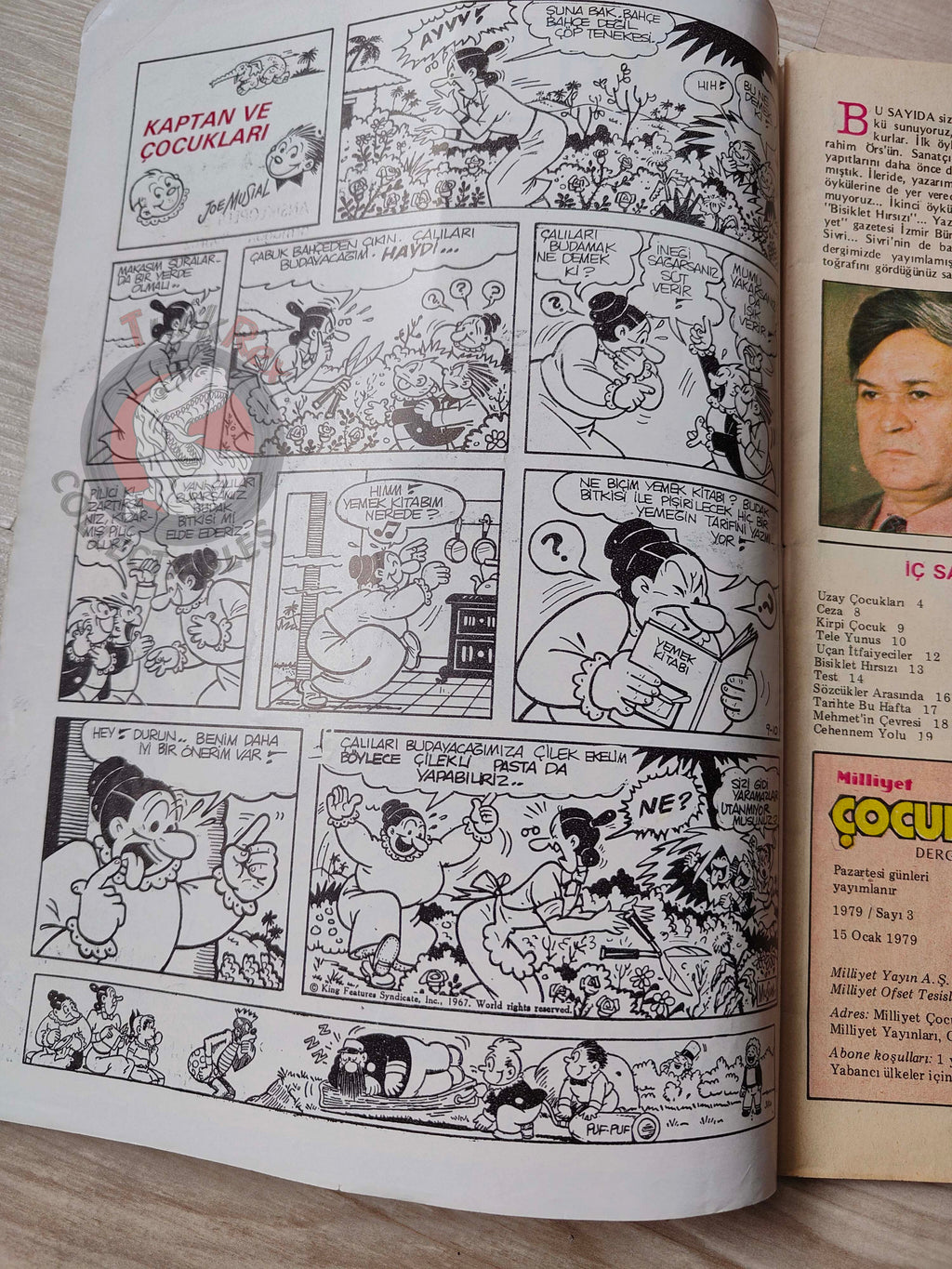 Milliyet Çocuk #3 1979 Turkish Comic Turkey Joyas Literarias Juveniles #37 Howard Stanley