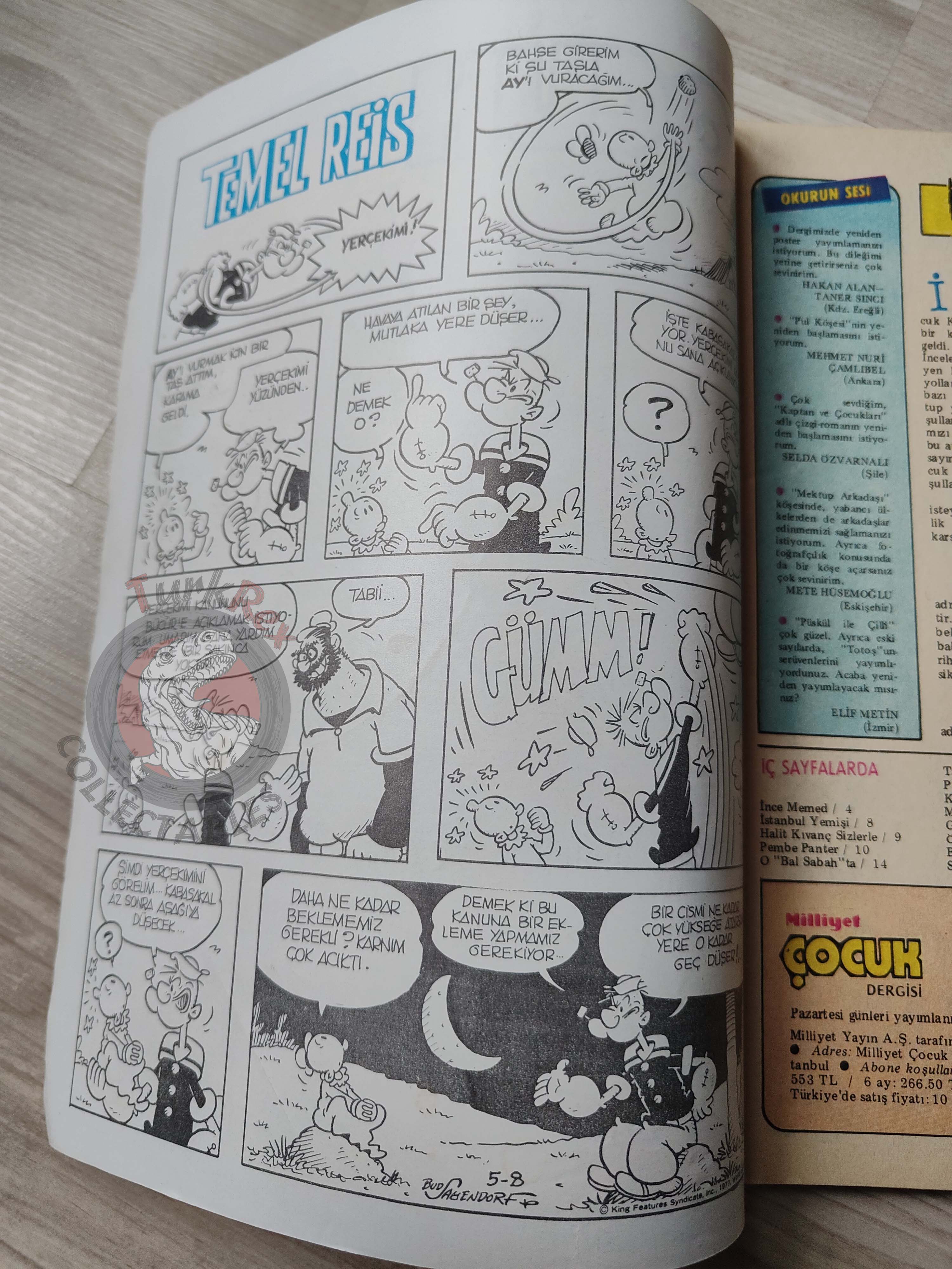 Milliyet Çocuk #39 1979 Turkish Comic Turkey Joyas Literarias Juveniles #115 Charles Dickens