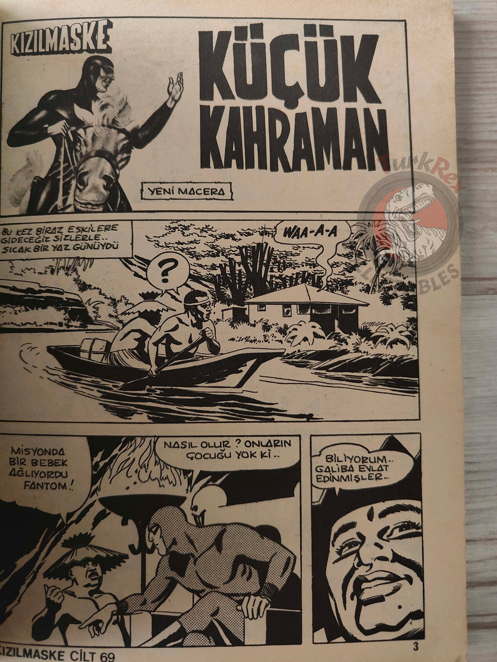 The Phantom #69 Rex King Turkish Edition Comic Turkey