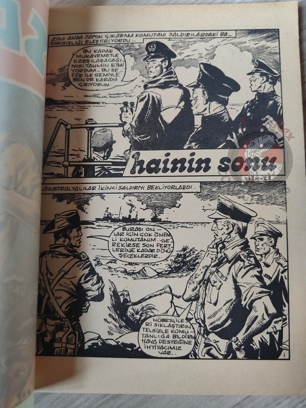 War Picture Library #5 1981 Turkish Comic Turkey WW2 stories