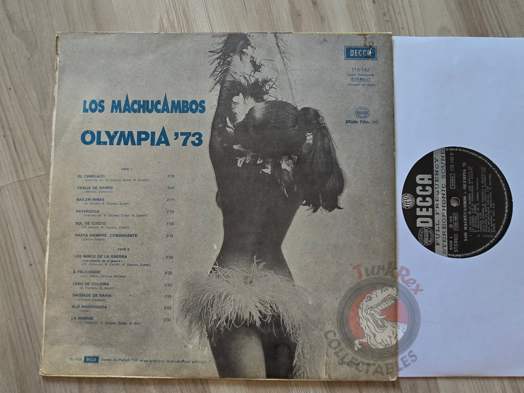 Los Machucambos – Olympia '73 Turkish Pressing Vinyl Turkey Edition
