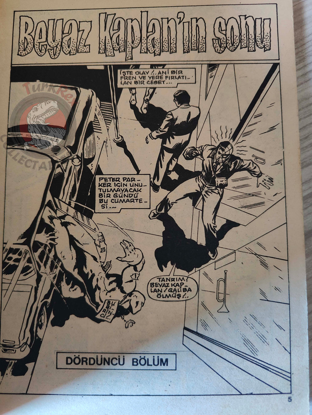 Spider-Man Vol #8 1988 Turkish Comic Turkey Spectacular #52 #38 #39 #40 Sub-Mariner #1