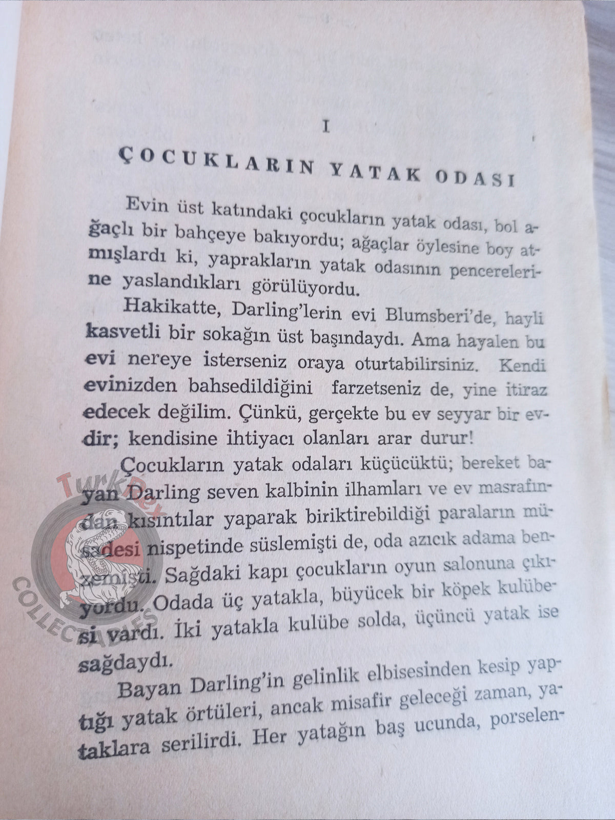 J. M. Barrie – Peter Pan 1960s Turkish Book Turkey Illustrated