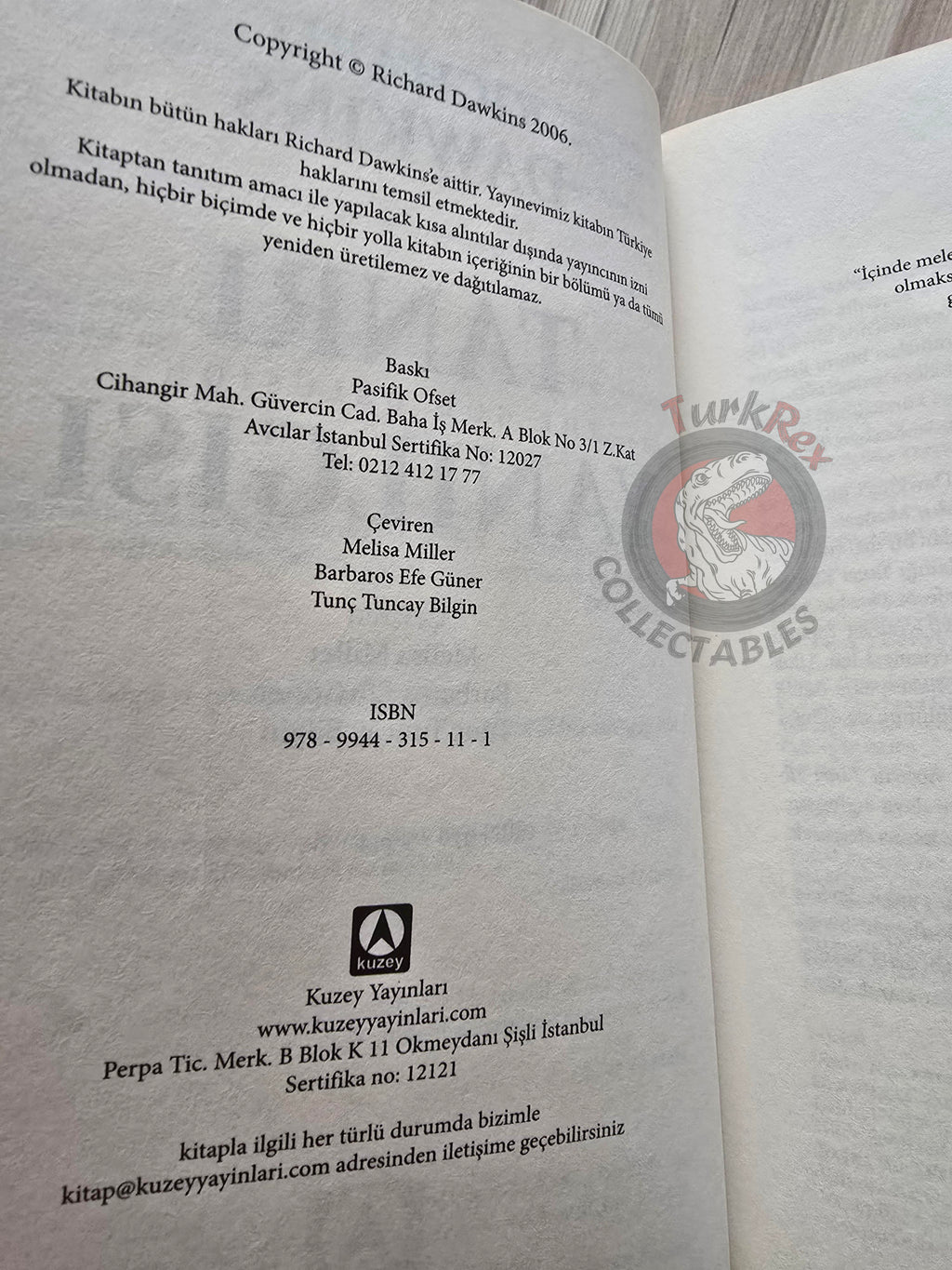 Richard Dawkins – The God Delusion Turkish Book Turkey
