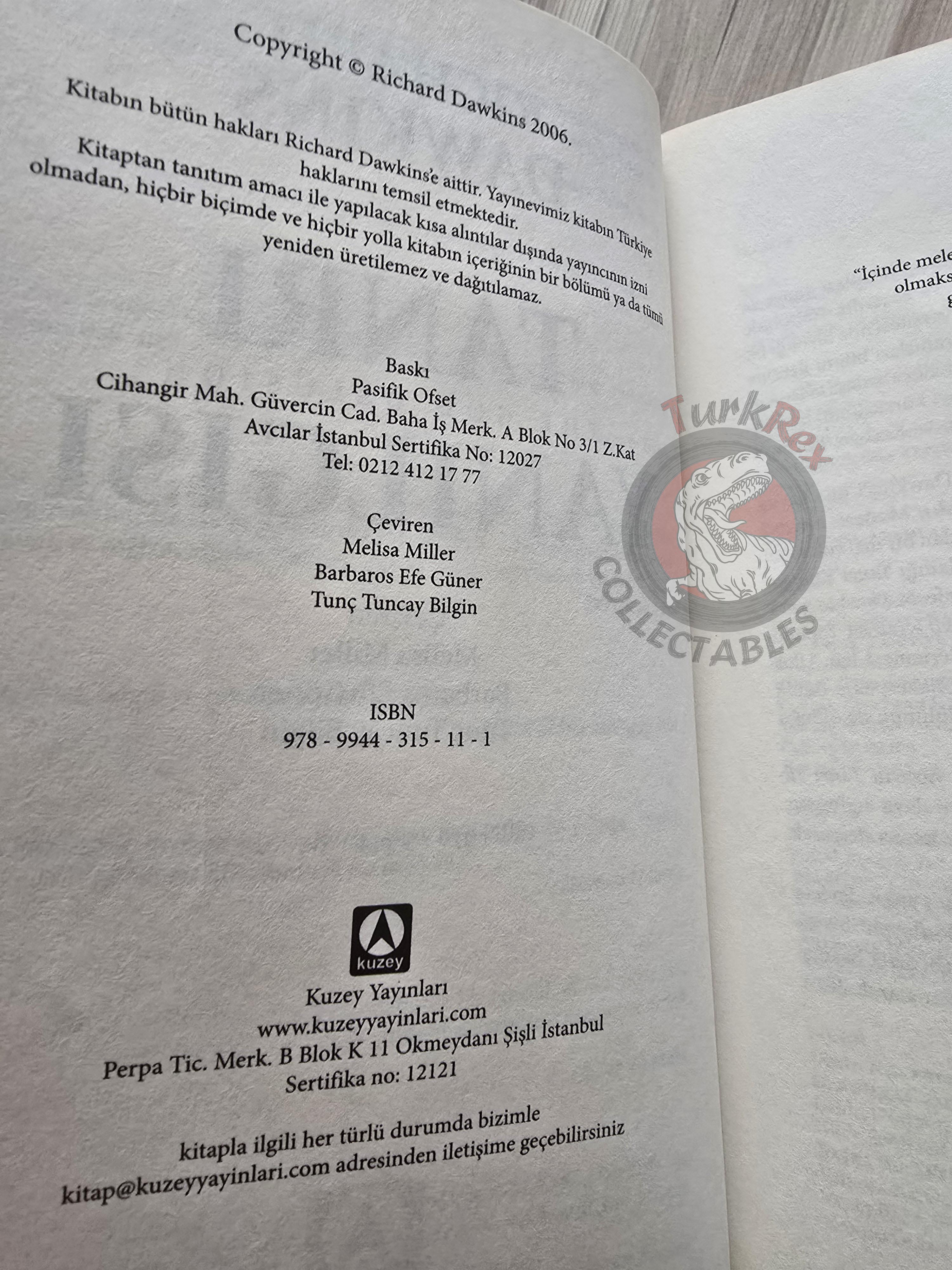 Richard Dawkins – The God Delusion Turkish Book Turkey