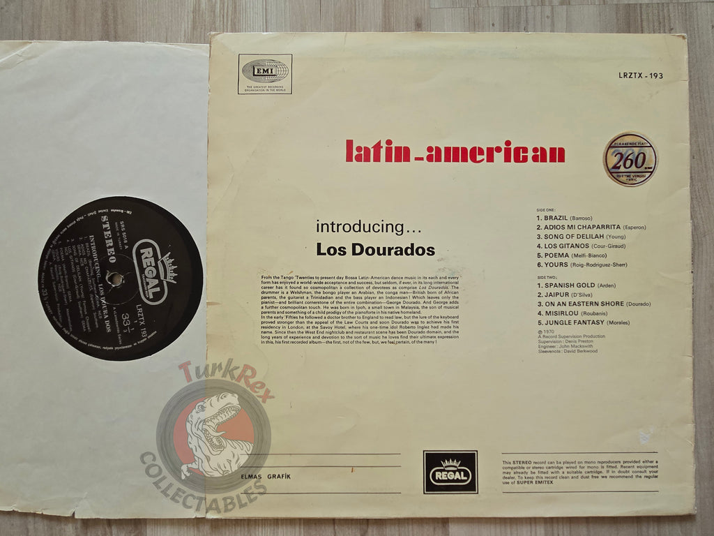 Los Dourados – Introducing... Los Dourados Turkish Pressing Vinyl Turkey Edition