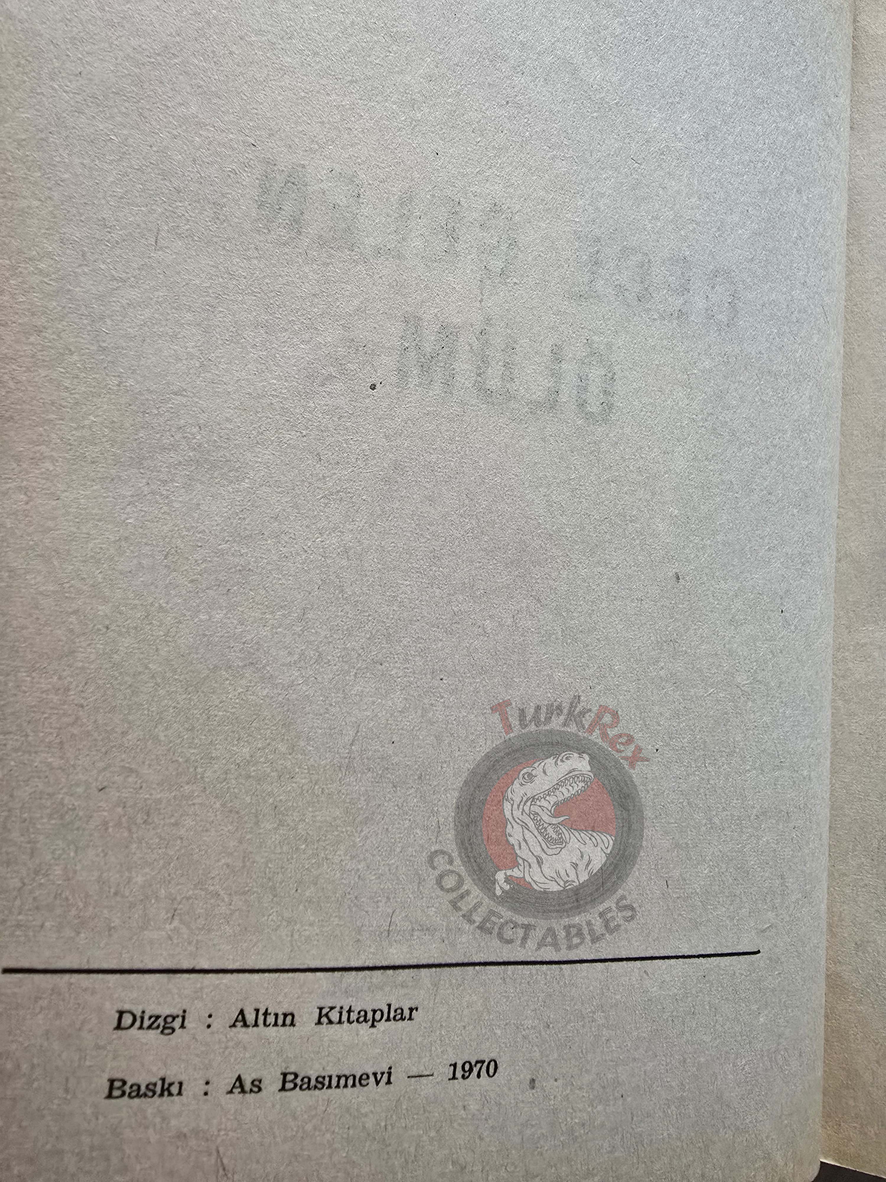 Agatha Christie – Murder in Mesopotamia 1970 Turkish Book Turkey