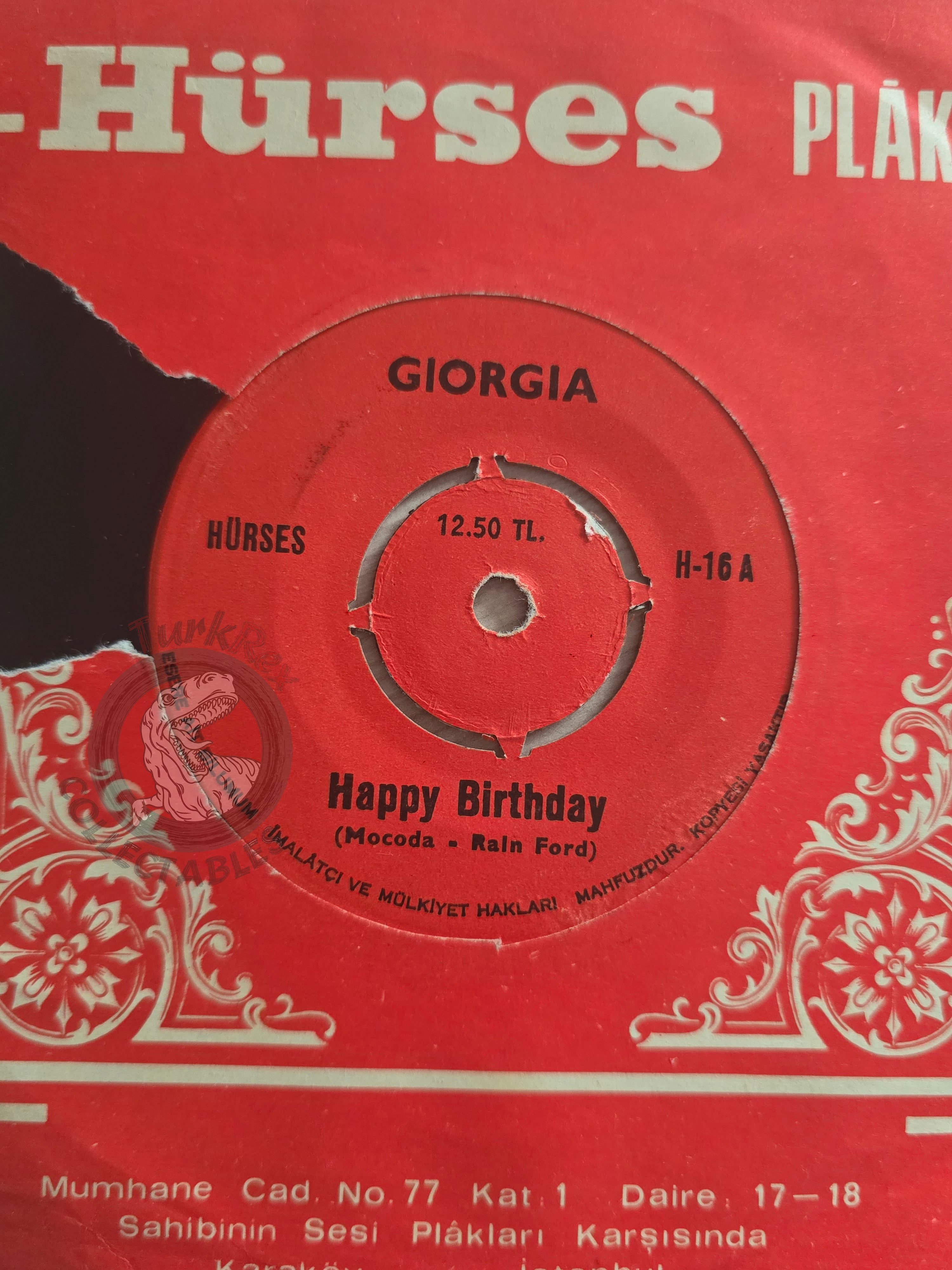Giorgio – Looky Looky 7" Turkish Pressing Vinyl Turkey Edition 3