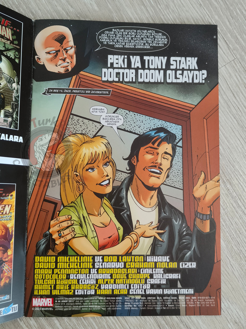 What If? Iron Man: Demon in an Armor #1 Turkish Comic Turkey